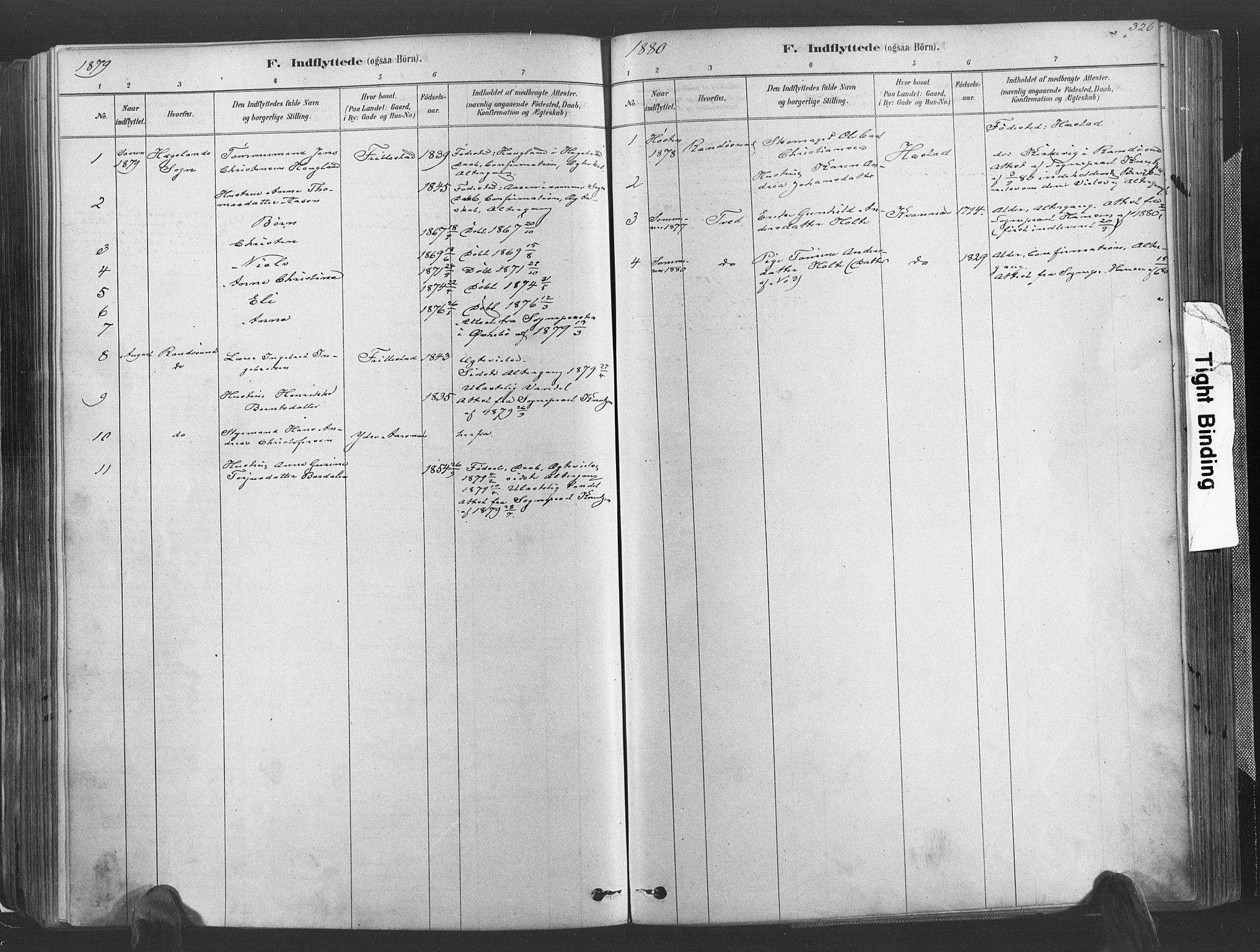 Høvåg sokneprestkontor, AV/SAK-1111-0025/F/Fa/L0005: Parish register (official) no. A 5, 1878-1893, p. 326
