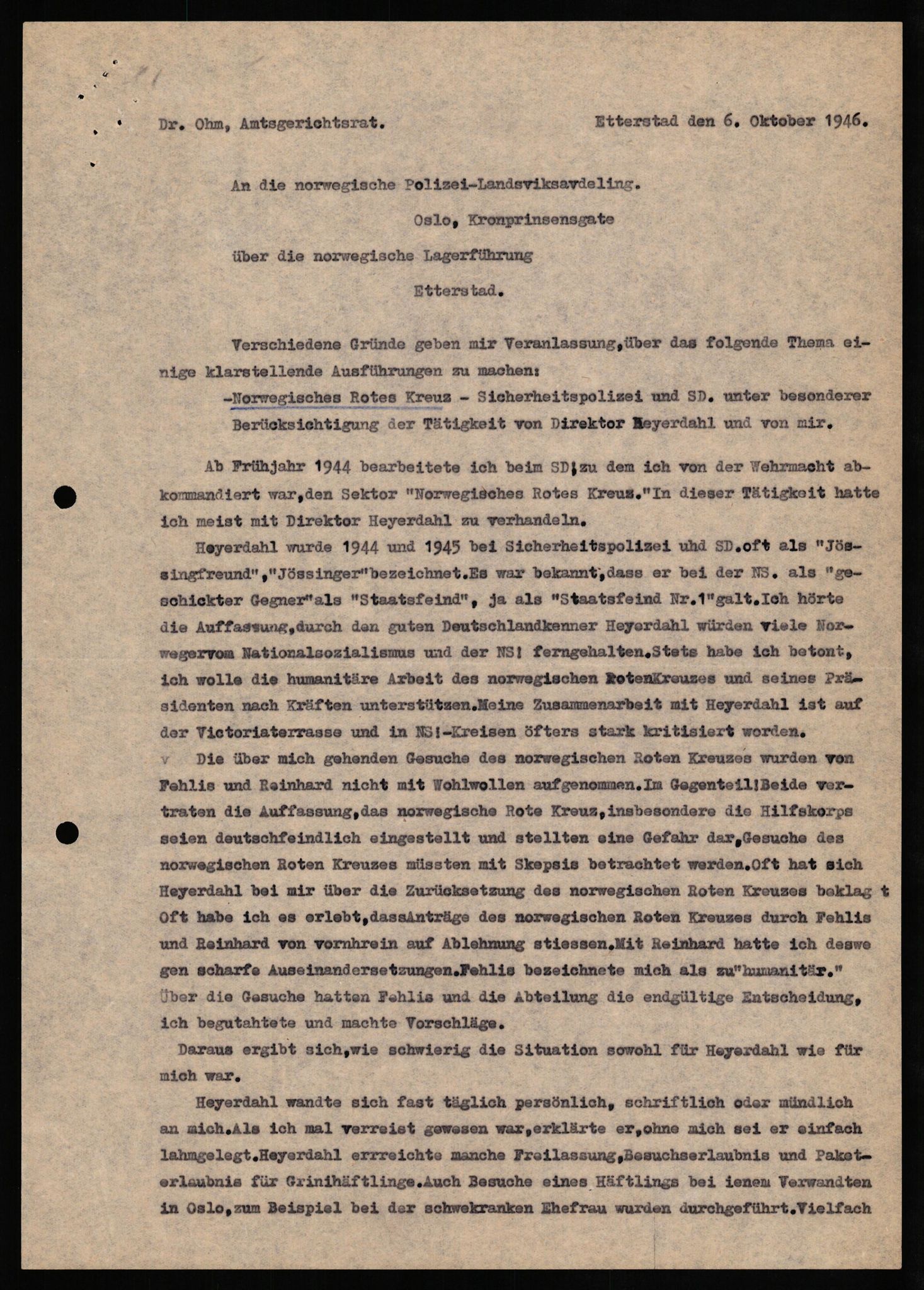 Forsvaret, Forsvarets overkommando II, AV/RA-RAFA-3915/D/Db/L0024: CI Questionaires. Tyske okkupasjonsstyrker i Norge. Tyskere., 1945-1946, p. 493