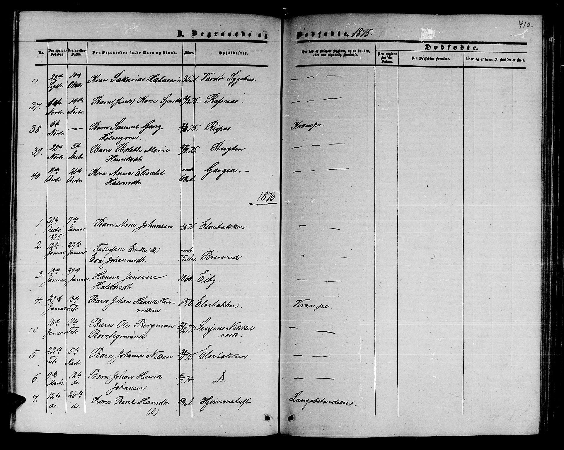 Alta sokneprestkontor, SATØ/S-1338/H/Hb/L0001.klokk: Parish register (copy) no. 1, 1858-1878, p. 410