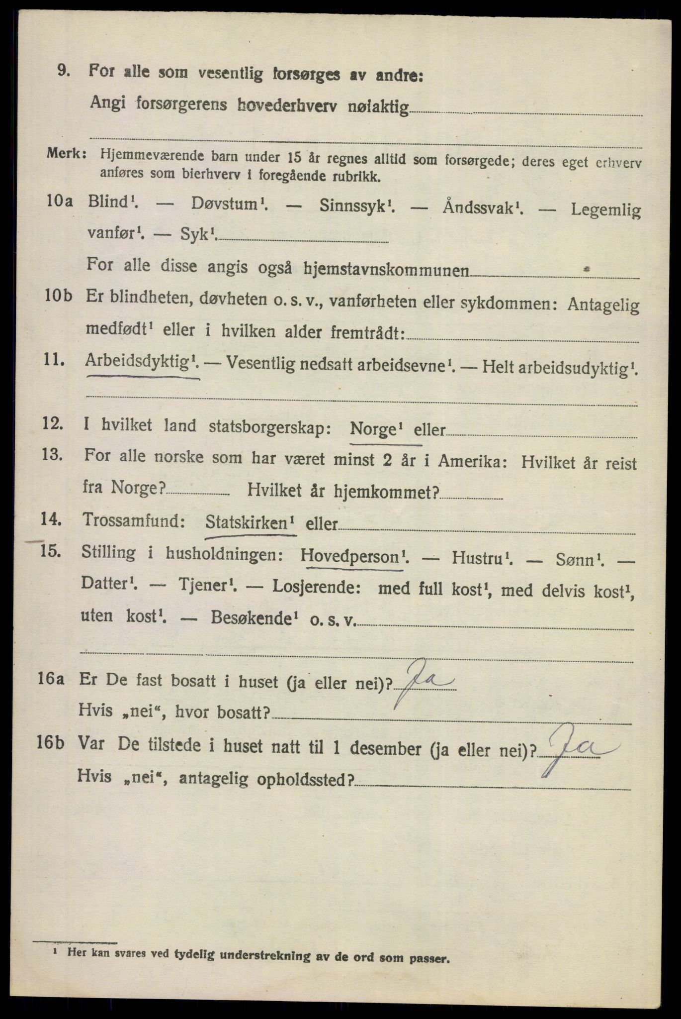 SAKO, 1920 census for Ådal, 1920, p. 4987