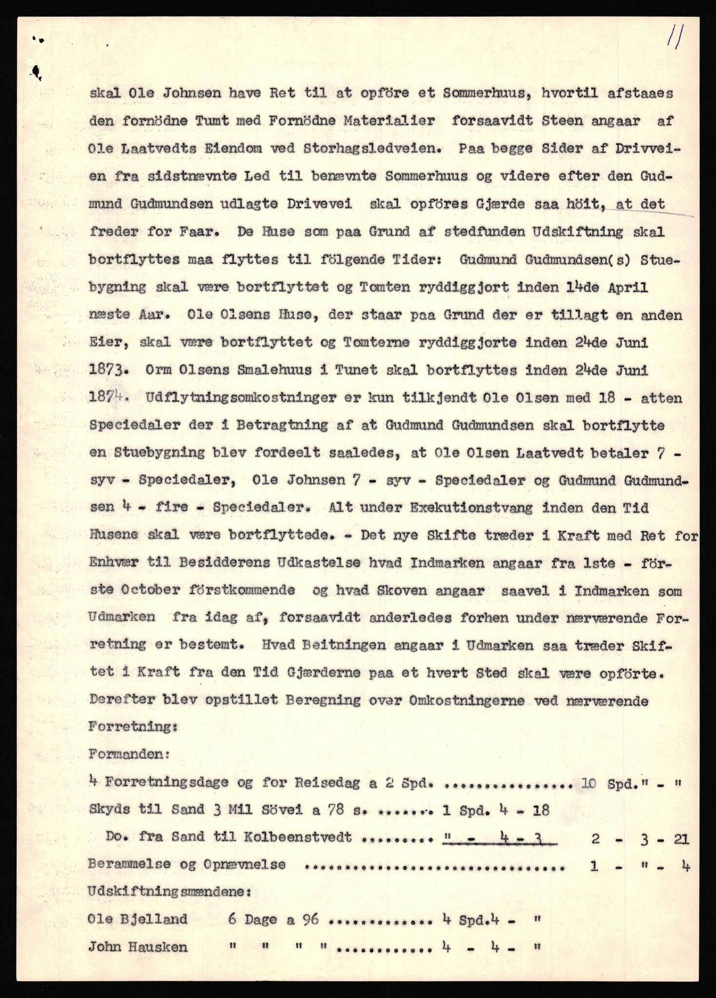 Statsarkivet i Stavanger, AV/SAST-A-101971/03/Y/Yj/L0022: Avskrifter sortert etter gårdsnavn: Foss - Frøiland i Hetland, 1750-1930, p. 45