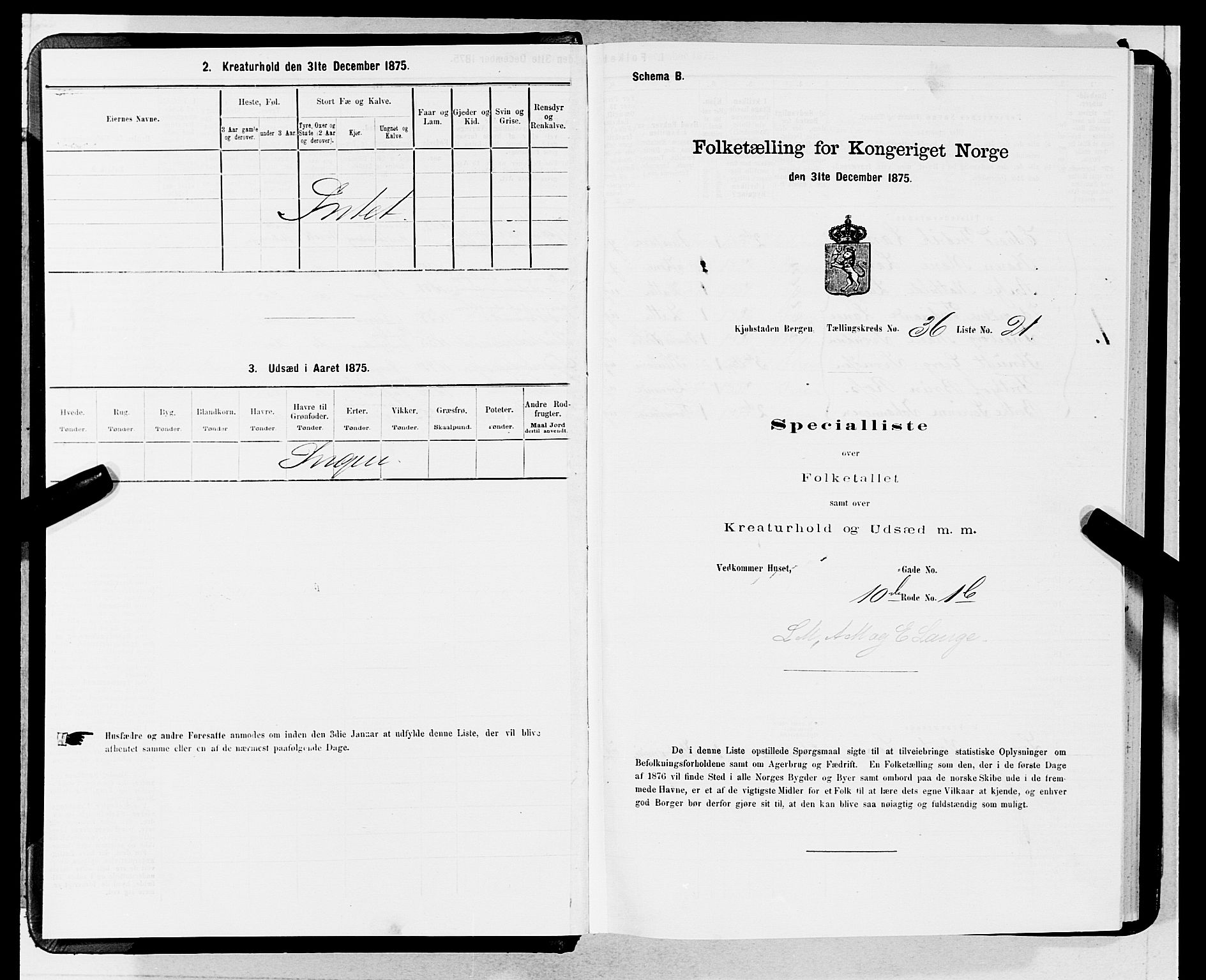 SAB, 1875 census for 1301 Bergen, 1875, p. 1886