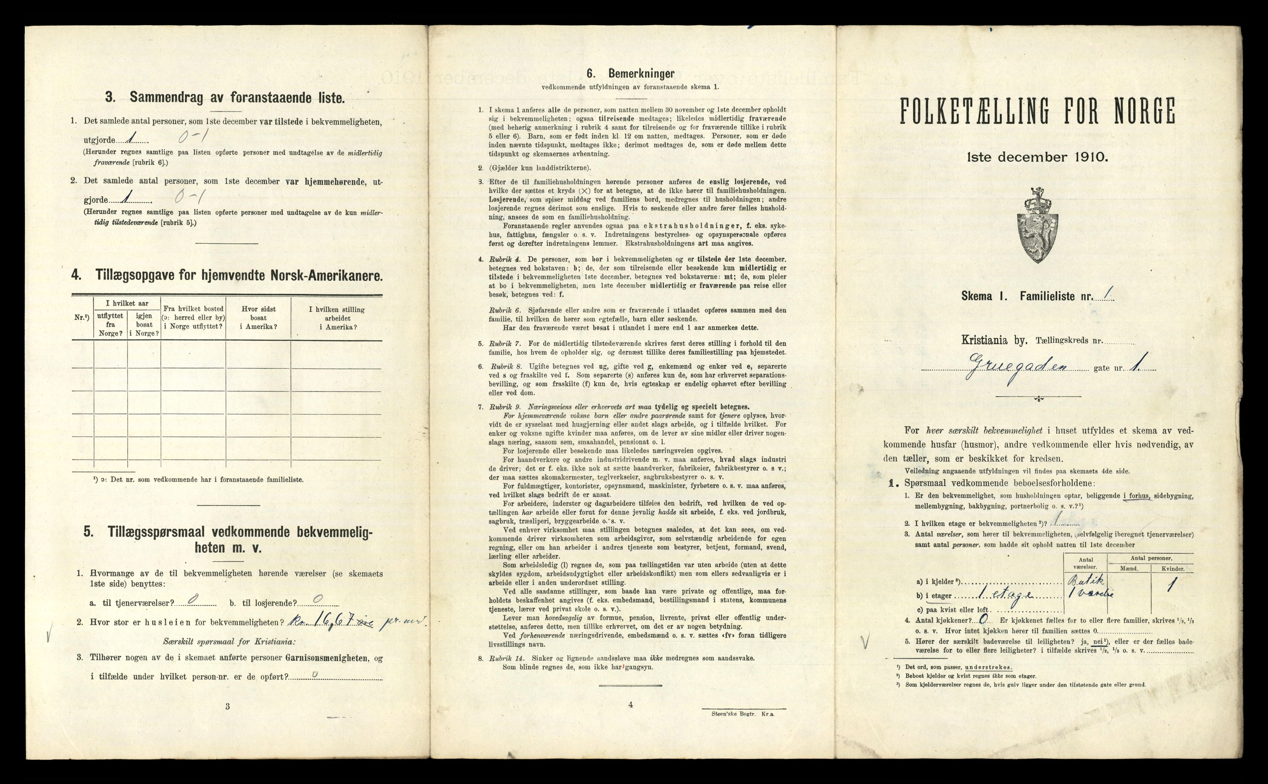 RA, 1910 census for Kristiania, 1910, p. 29227