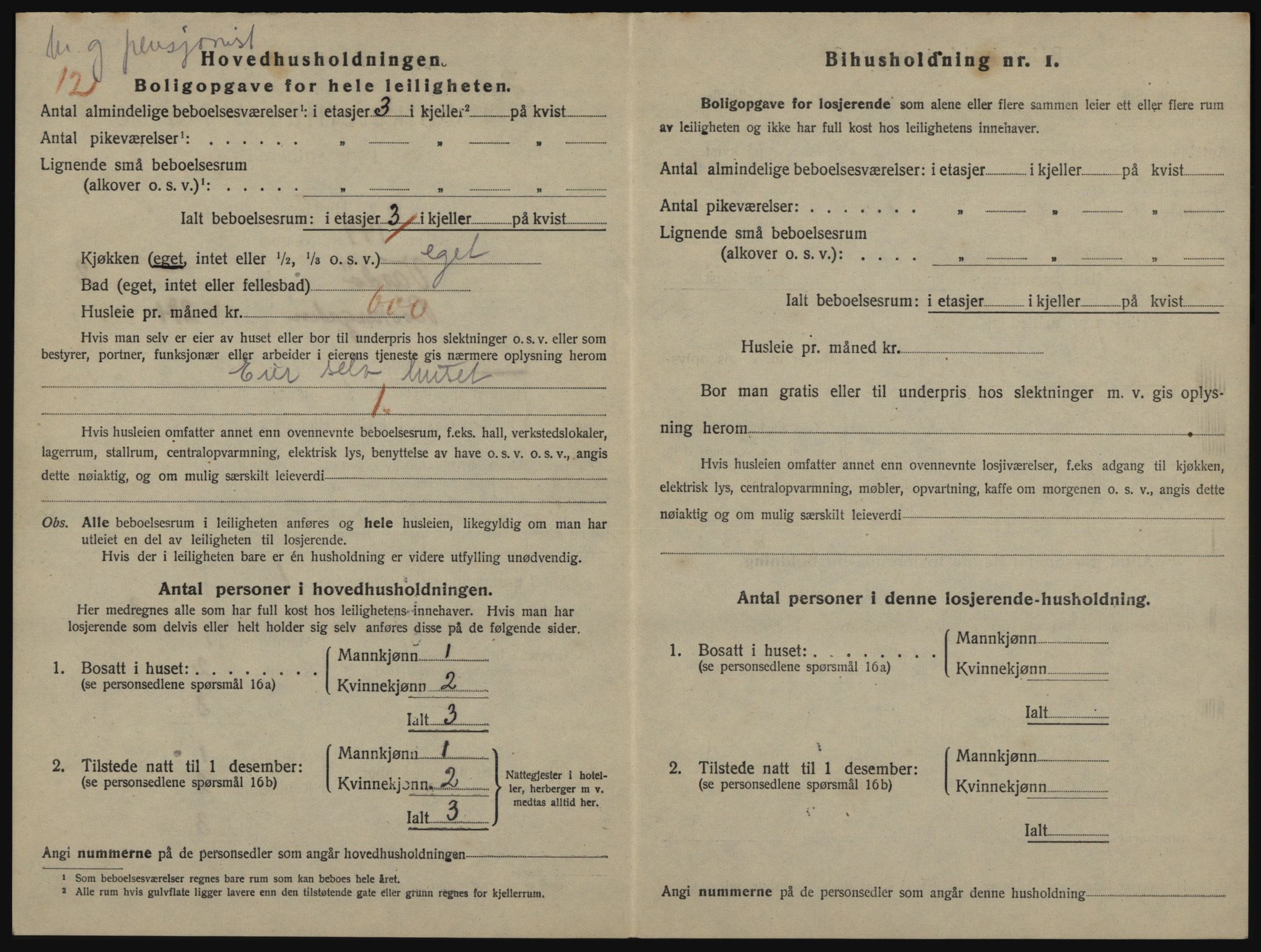 SATØ, 1920 census for Vardø, 1920, p. 2316