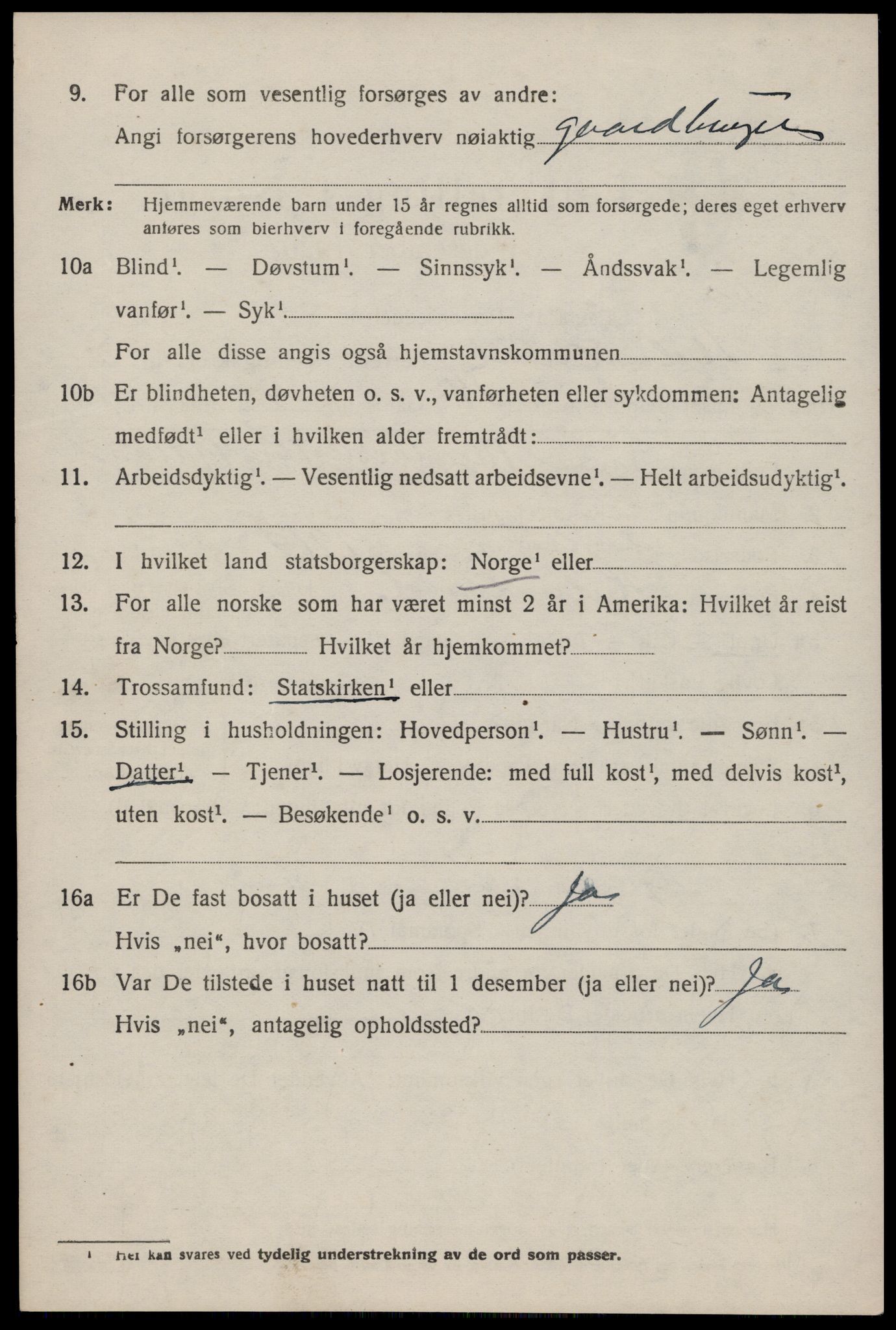 SAST, 1920 census for Hjelmeland, 1920, p. 2680