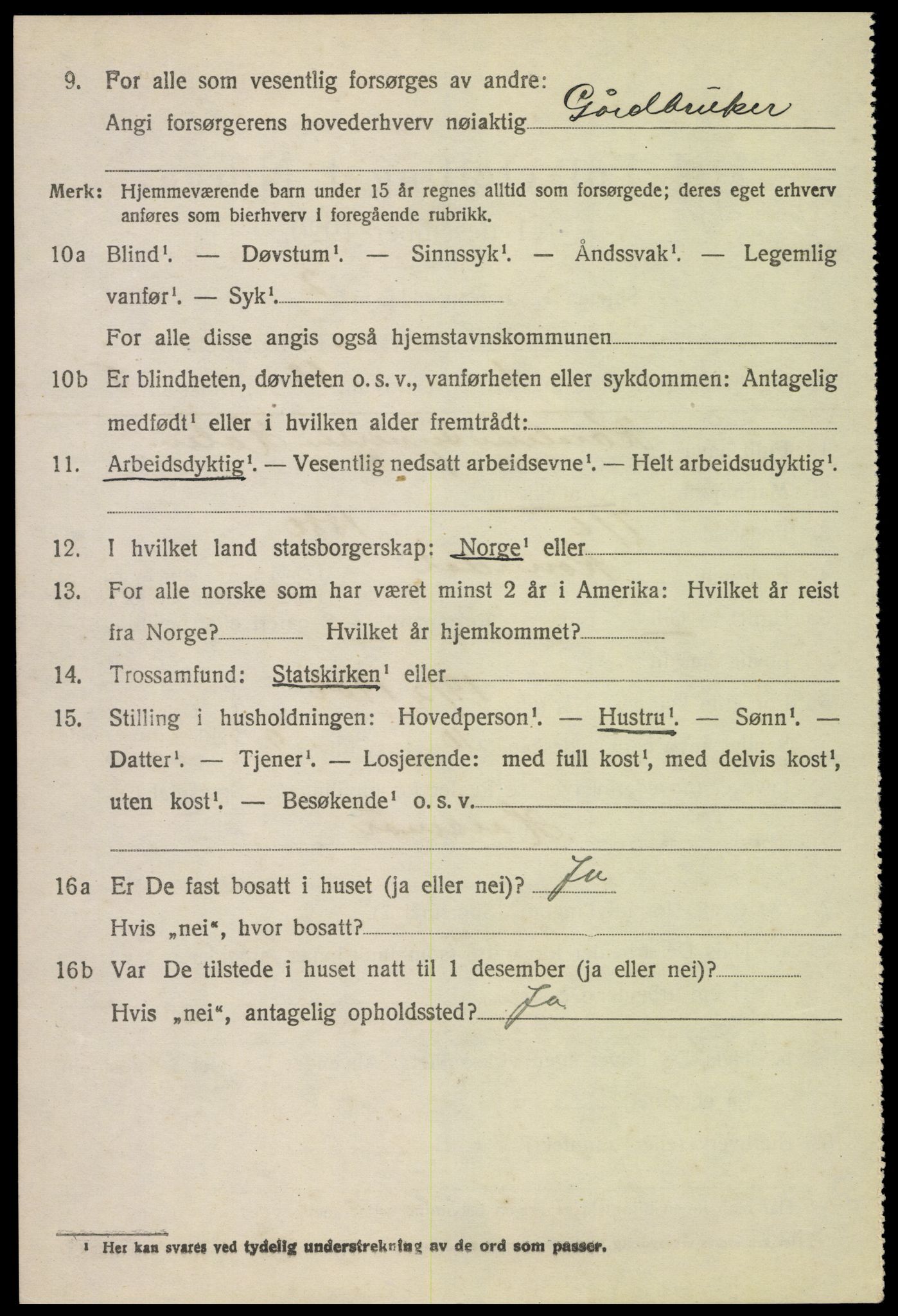 SAH, 1920 census for Romedal, 1920, p. 7776