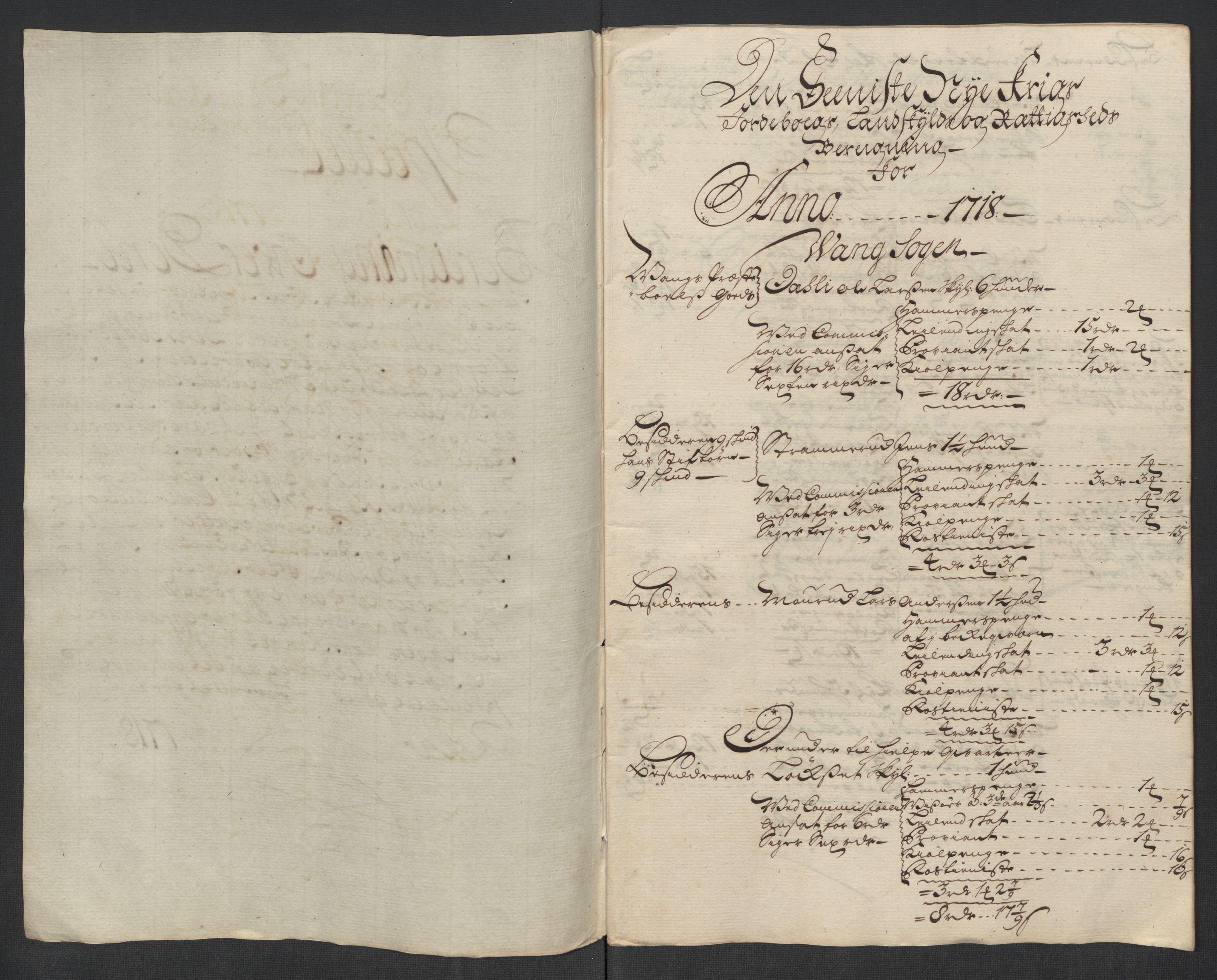 Rentekammeret inntil 1814, Reviderte regnskaper, Fogderegnskap, AV/RA-EA-4092/R16/L1057: Fogderegnskap Hedmark, 1718, p. 267