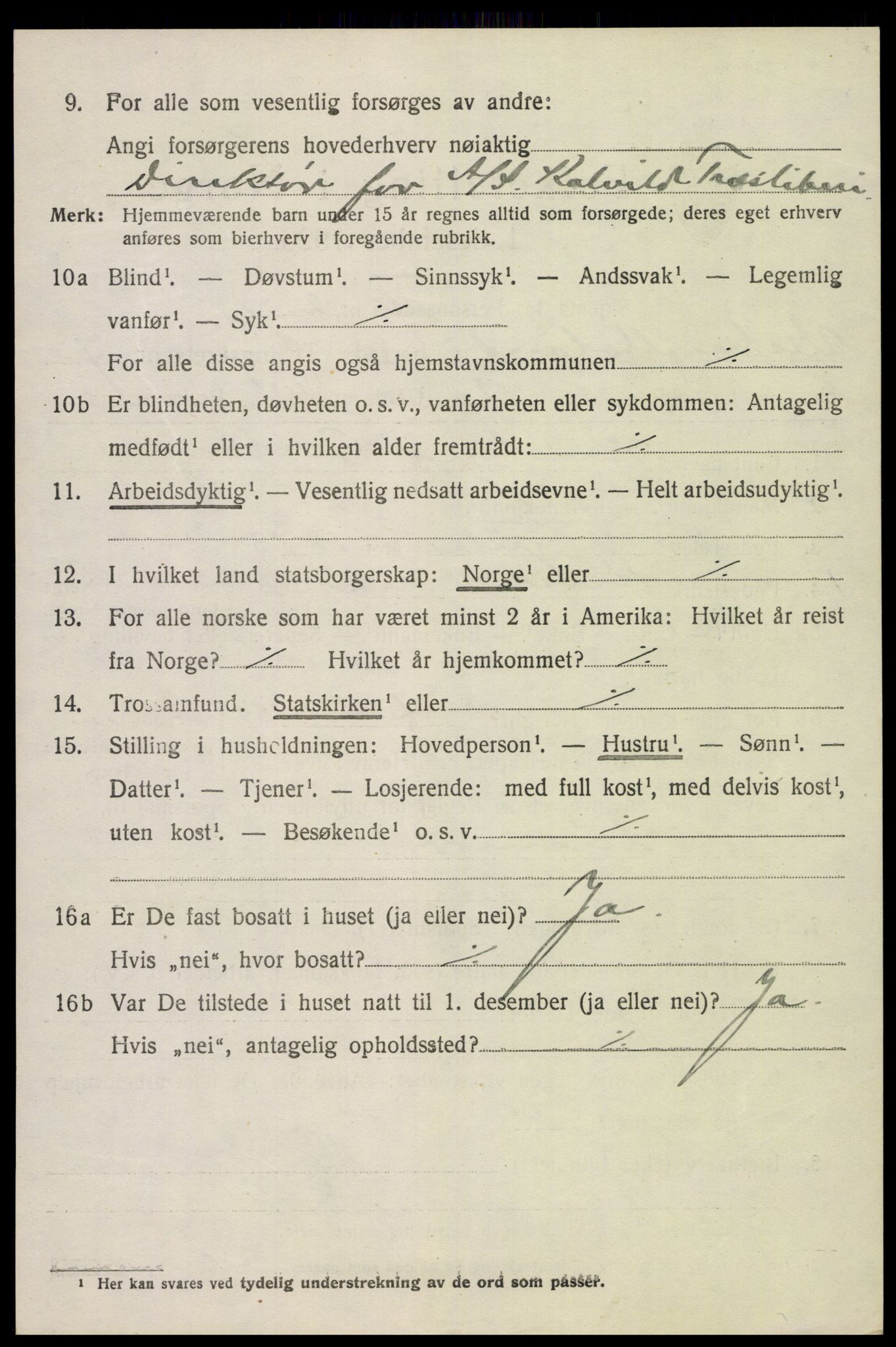 SAK, 1920 census for Vestre Moland, 1920, p. 4772