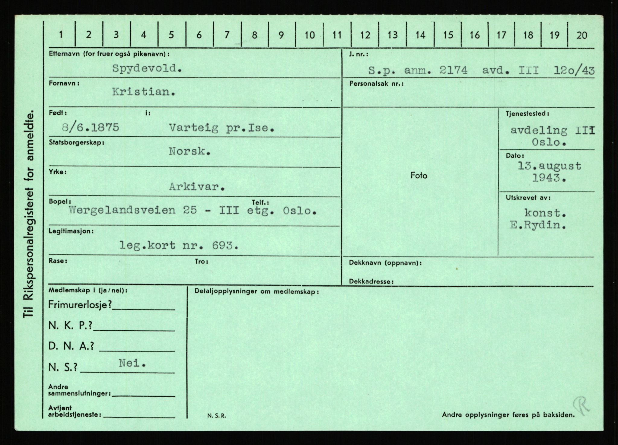 Statspolitiet - Hovedkontoret / Osloavdelingen, AV/RA-S-1329/C/Ca/L0014: Seterlien - Svartås, 1943-1945, p. 2768