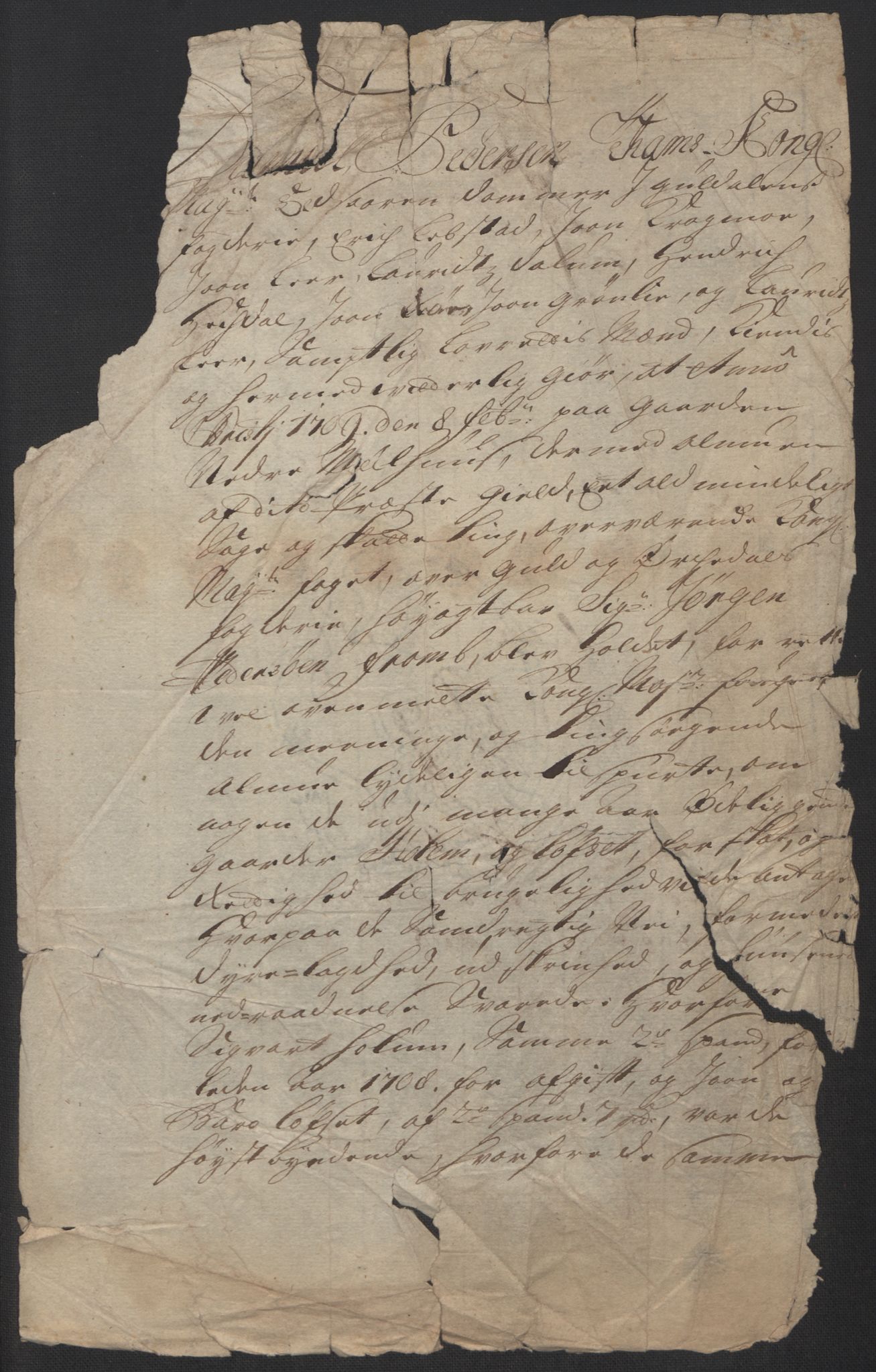 Rentekammeret inntil 1814, Reviderte regnskaper, Fogderegnskap, RA/EA-4092/R60/L3958: Fogderegnskap Orkdal og Gauldal, 1708, p. 417