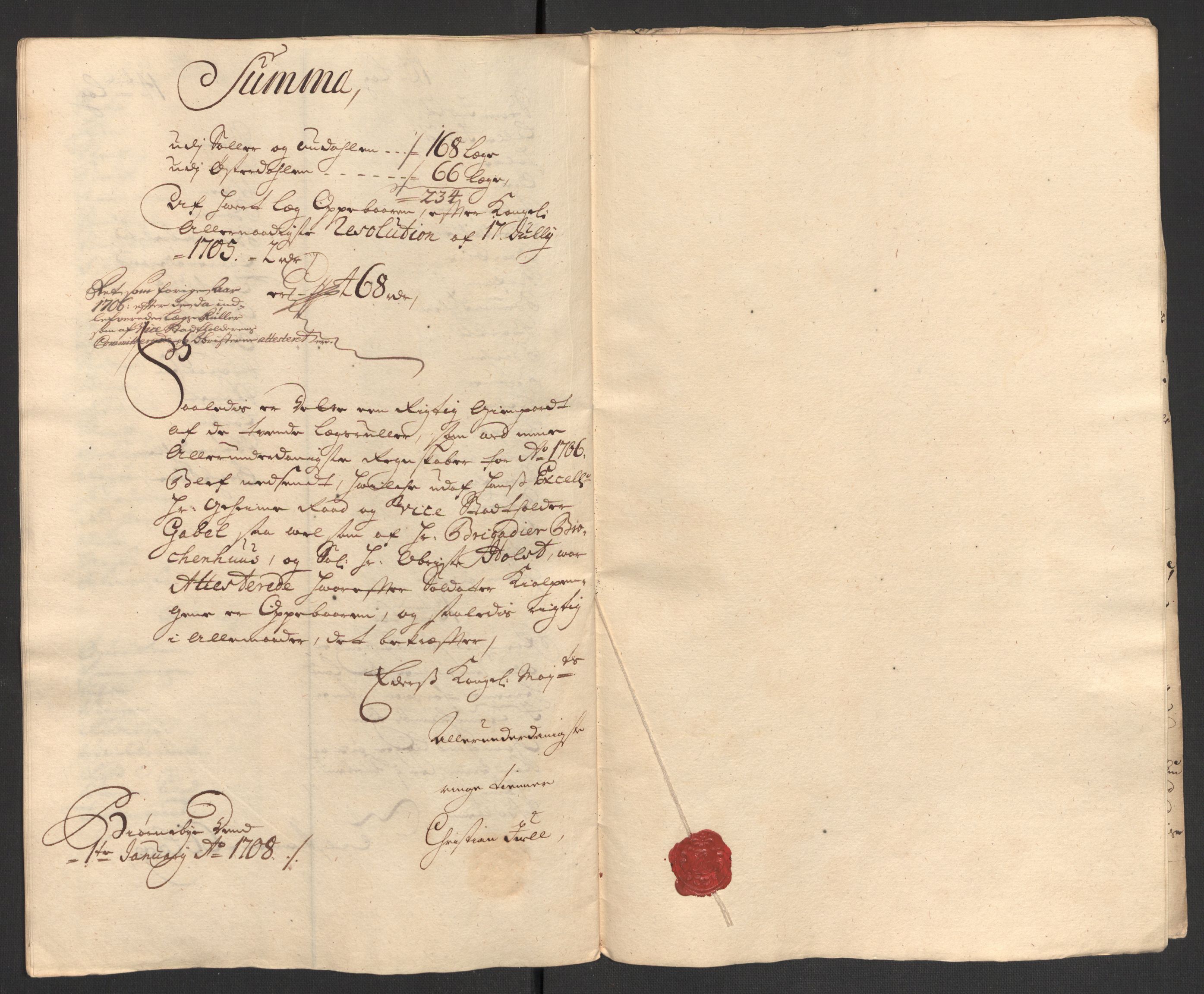 Rentekammeret inntil 1814, Reviderte regnskaper, Fogderegnskap, AV/RA-EA-4092/R13/L0844: Fogderegnskap Solør, Odal og Østerdal, 1707, p. 192