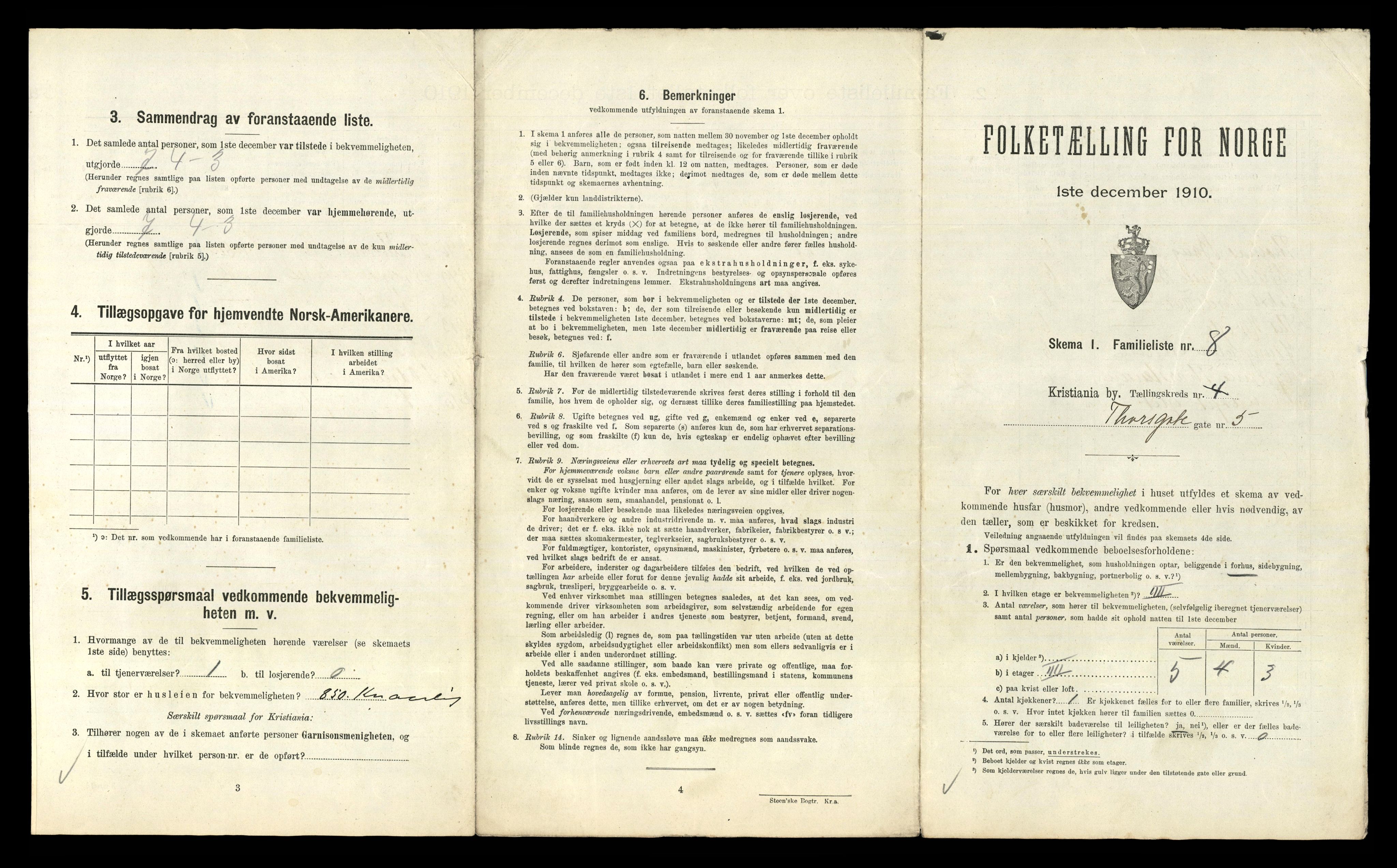 RA, 1910 census for Kristiania, 1910, p. 109547