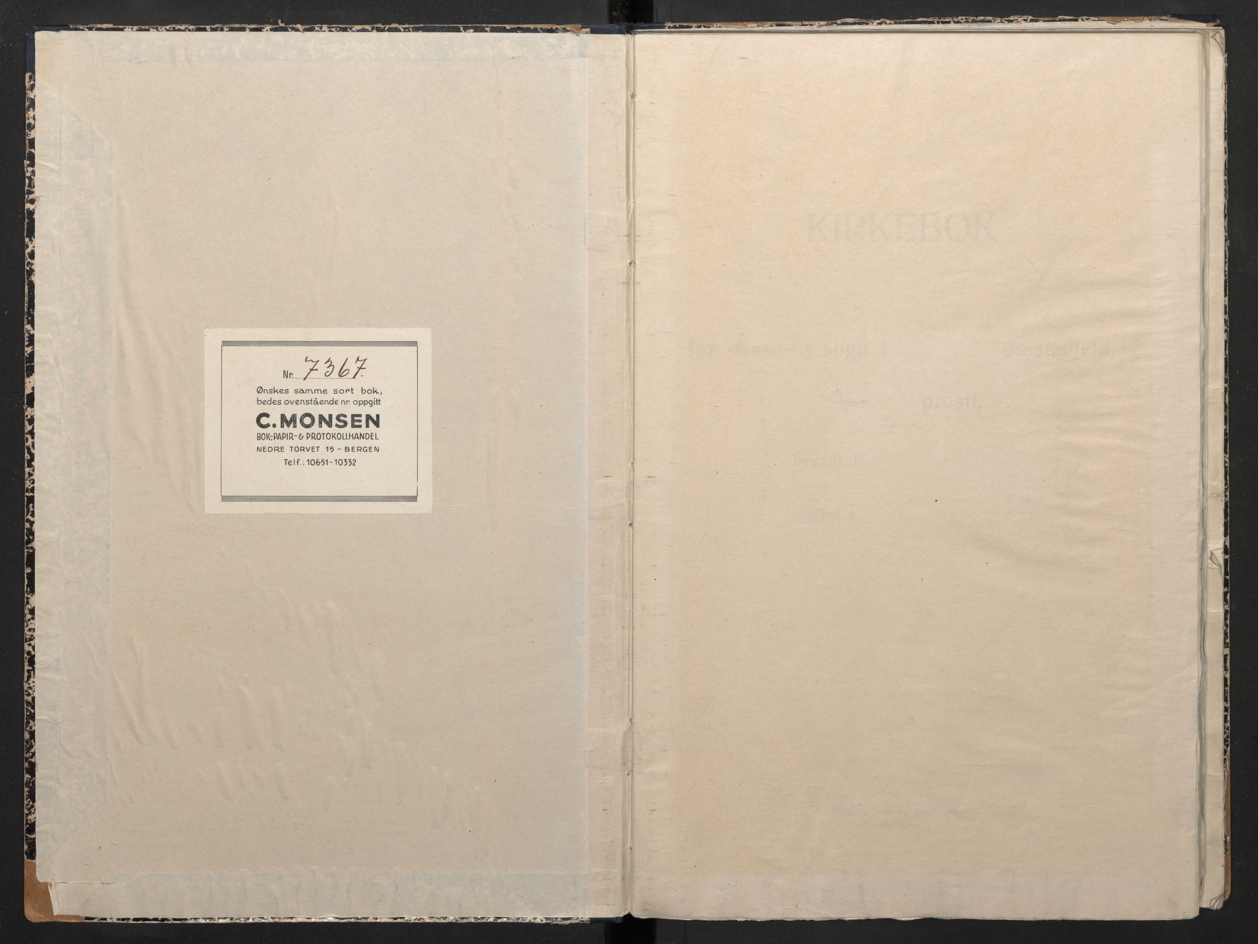 Mariakirken Sokneprestembete, AV/SAB-A-76901/H/Haa/L0009: Parish register (official) no. A 9, 1942-1945