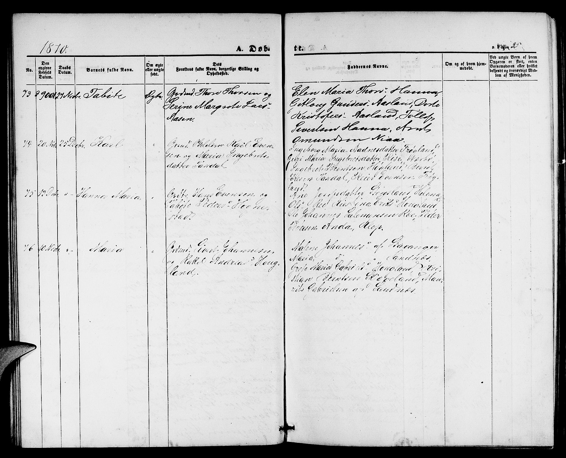 Lye sokneprestkontor, AV/SAST-A-101794/001/30BB/L0004: Parish register (copy) no. B 4, 1868-1878, p. 35