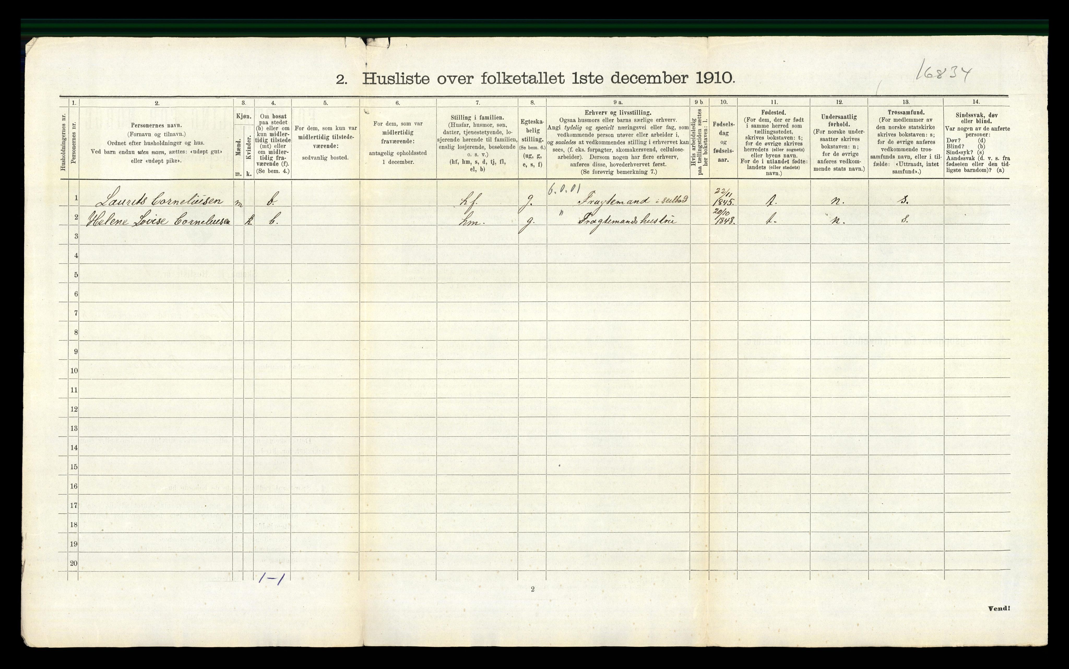 RA, 1910 census for Tjøme, 1910, p. 1344