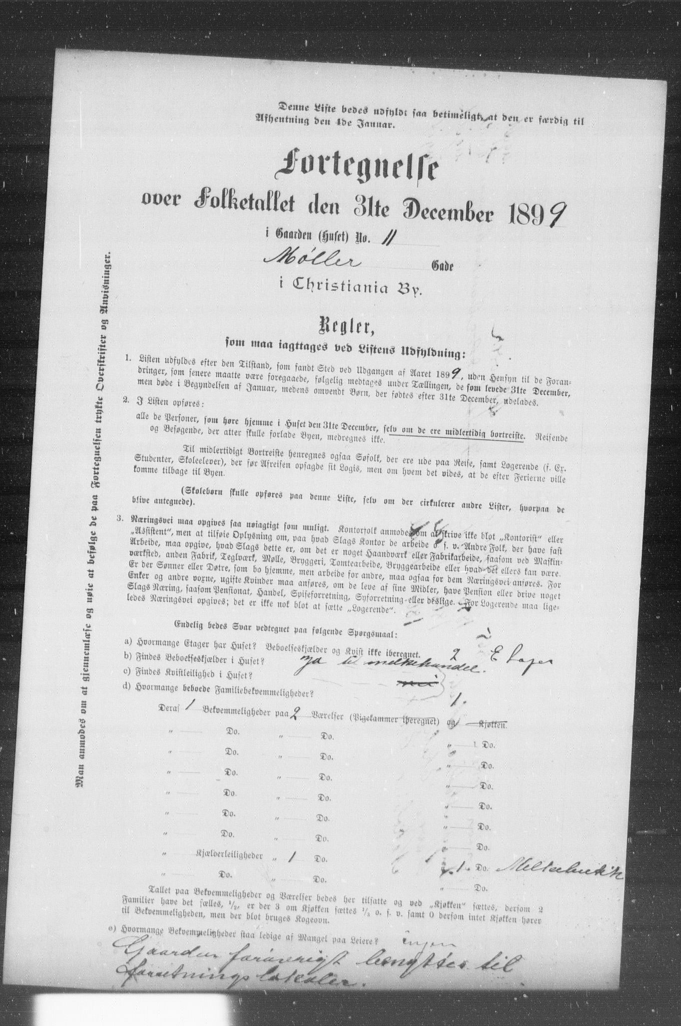 OBA, Municipal Census 1899 for Kristiania, 1899, p. 8869