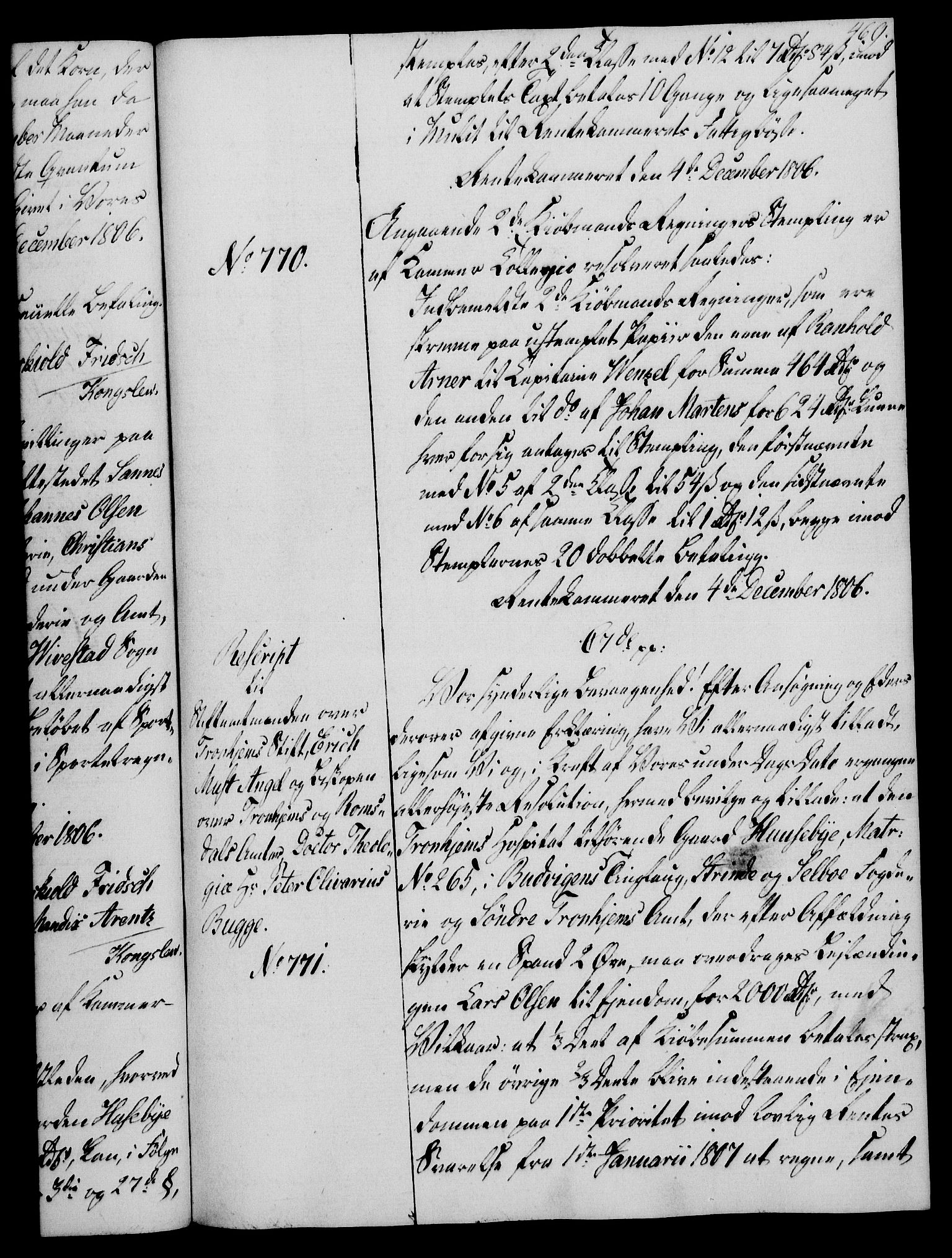 Rentekammeret, Kammerkanselliet, RA/EA-3111/G/Gg/Gga/L0018: Norsk ekspedisjonsprotokoll med register (merket RK 53.18), 1804-1806, p. 469