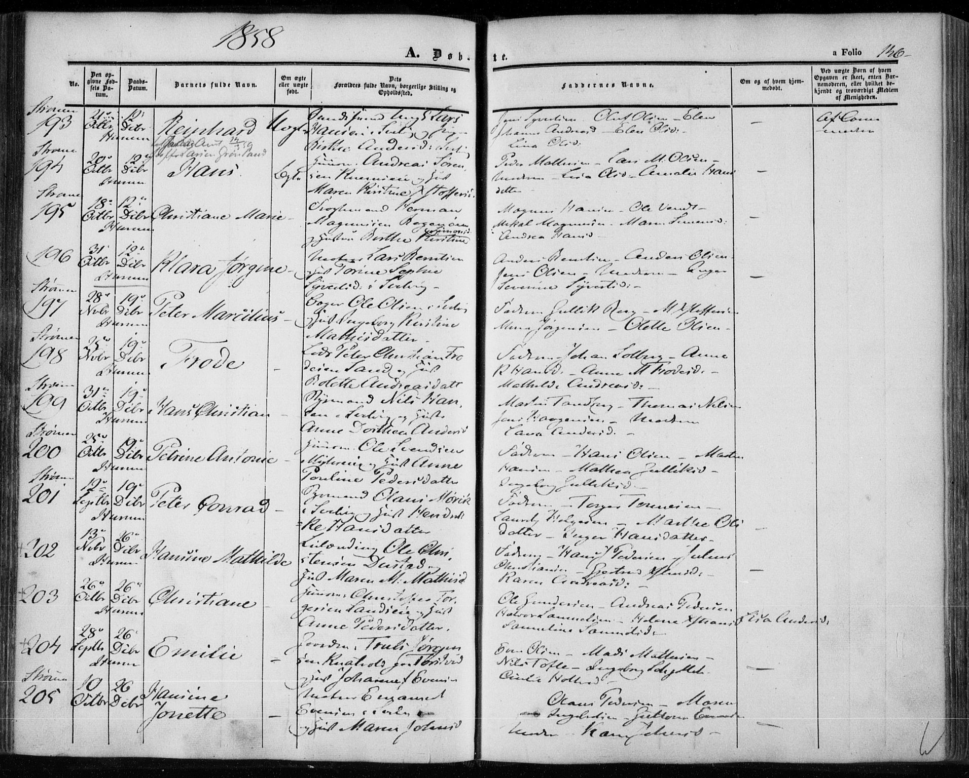 Hurum kirkebøker, SAKO/A-229/F/Fa/L0011: Parish register (official) no. 11, 1847-1860, p. 146
