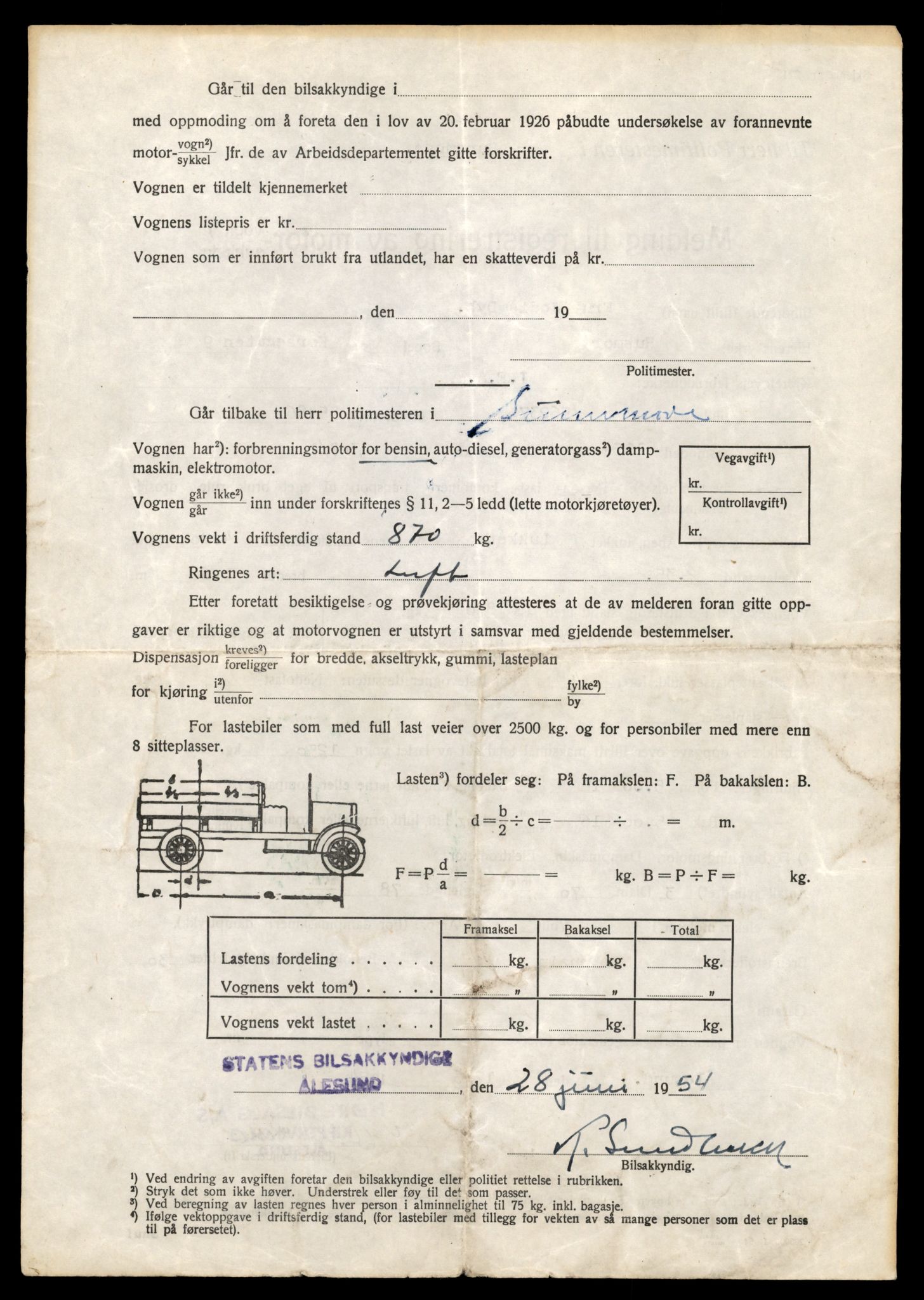 Møre og Romsdal vegkontor - Ålesund trafikkstasjon, AV/SAT-A-4099/F/Fe/L0046: Registreringskort for kjøretøy T 14445 - T 14579, 1927-1998