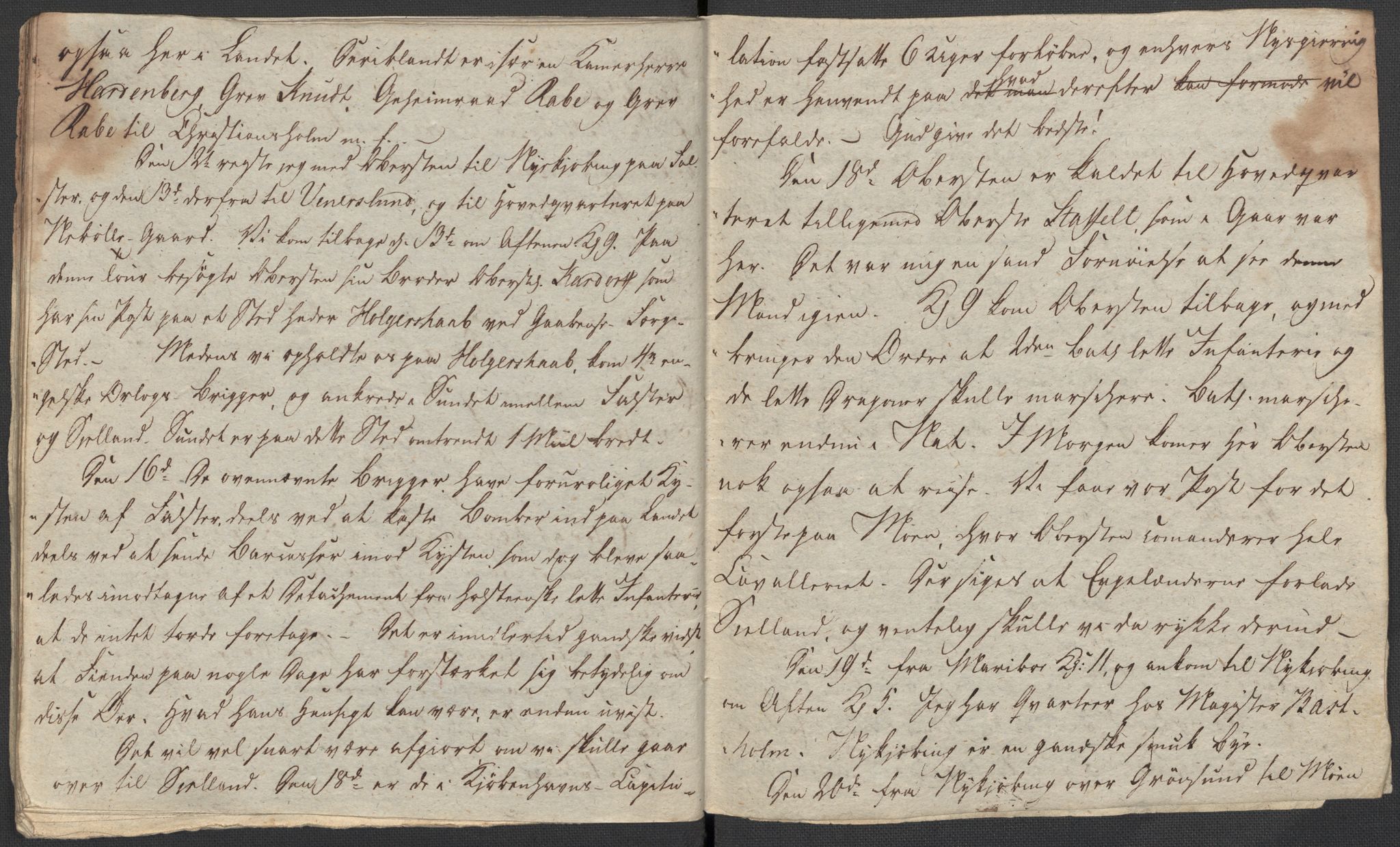 Holck, Meidell, Hartvig, AV/RA-PA-0204/F/L0001: (Kassett) Dagbøker ført av Ole Elias v.Holck, 1798-1842, p. 148