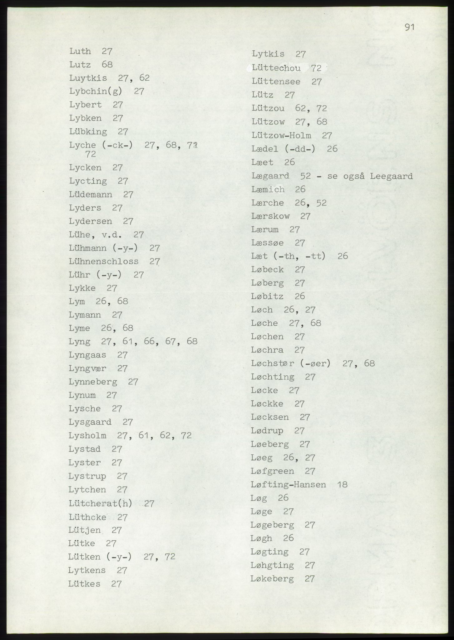 Lassens samlinger, RA/PA-0051, p. 91
