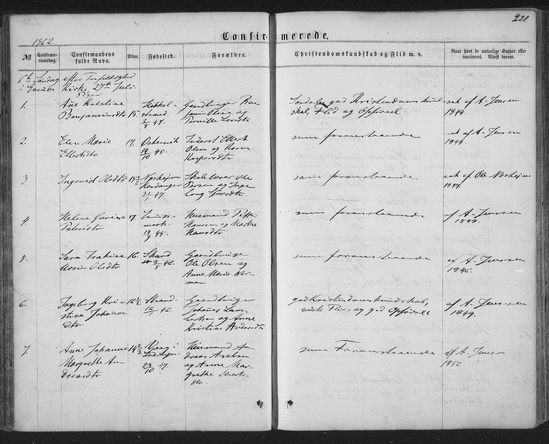 Ministerialprotokoller, klokkerbøker og fødselsregistre - Nordland, AV/SAT-A-1459/863/L0896: Parish register (official) no. 863A08, 1861-1871, p. 221