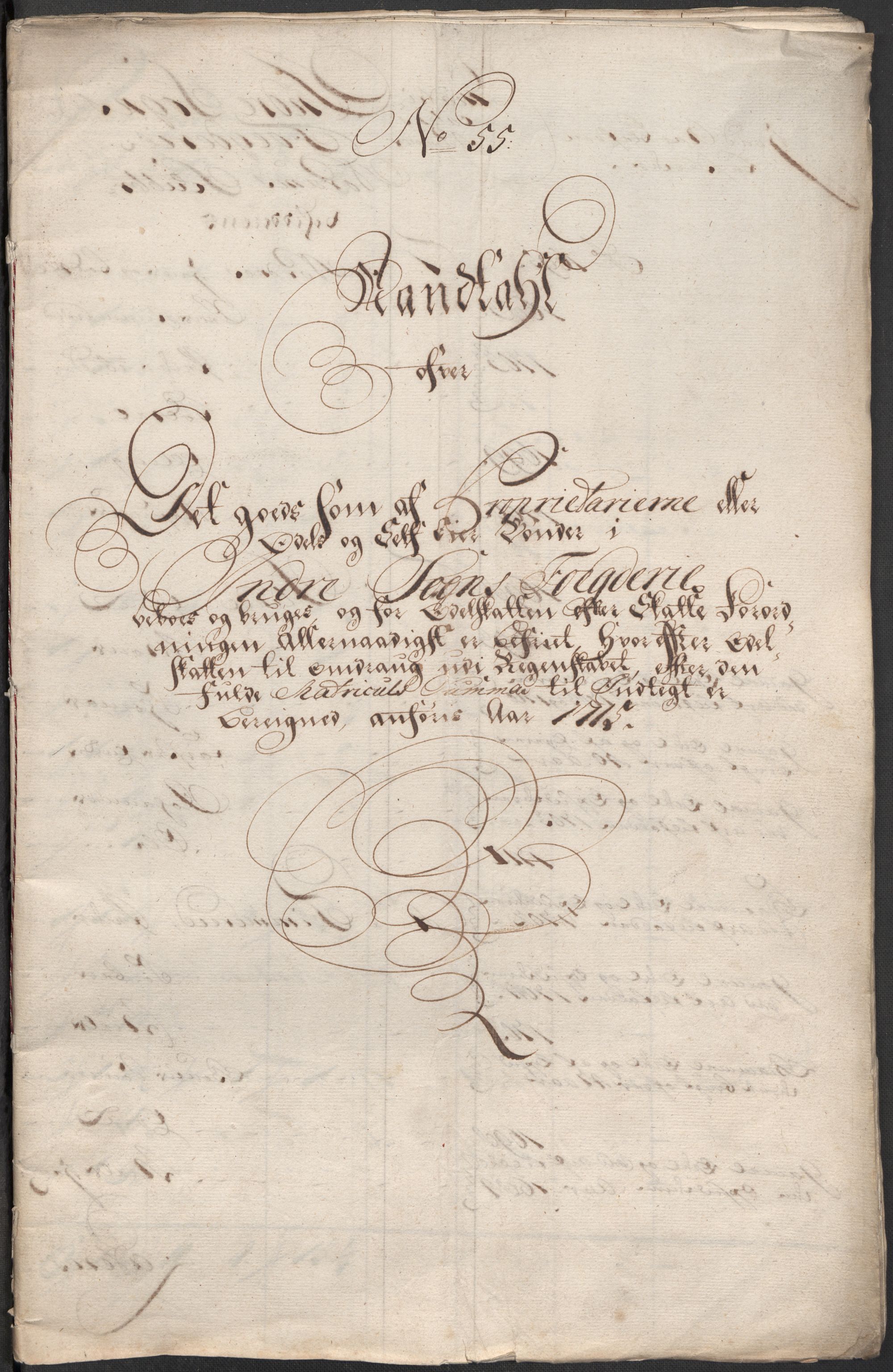 Rentekammeret inntil 1814, Reviderte regnskaper, Fogderegnskap, RA/EA-4092/R52/L3320: Fogderegnskap Sogn, 1715-1716, p. 288