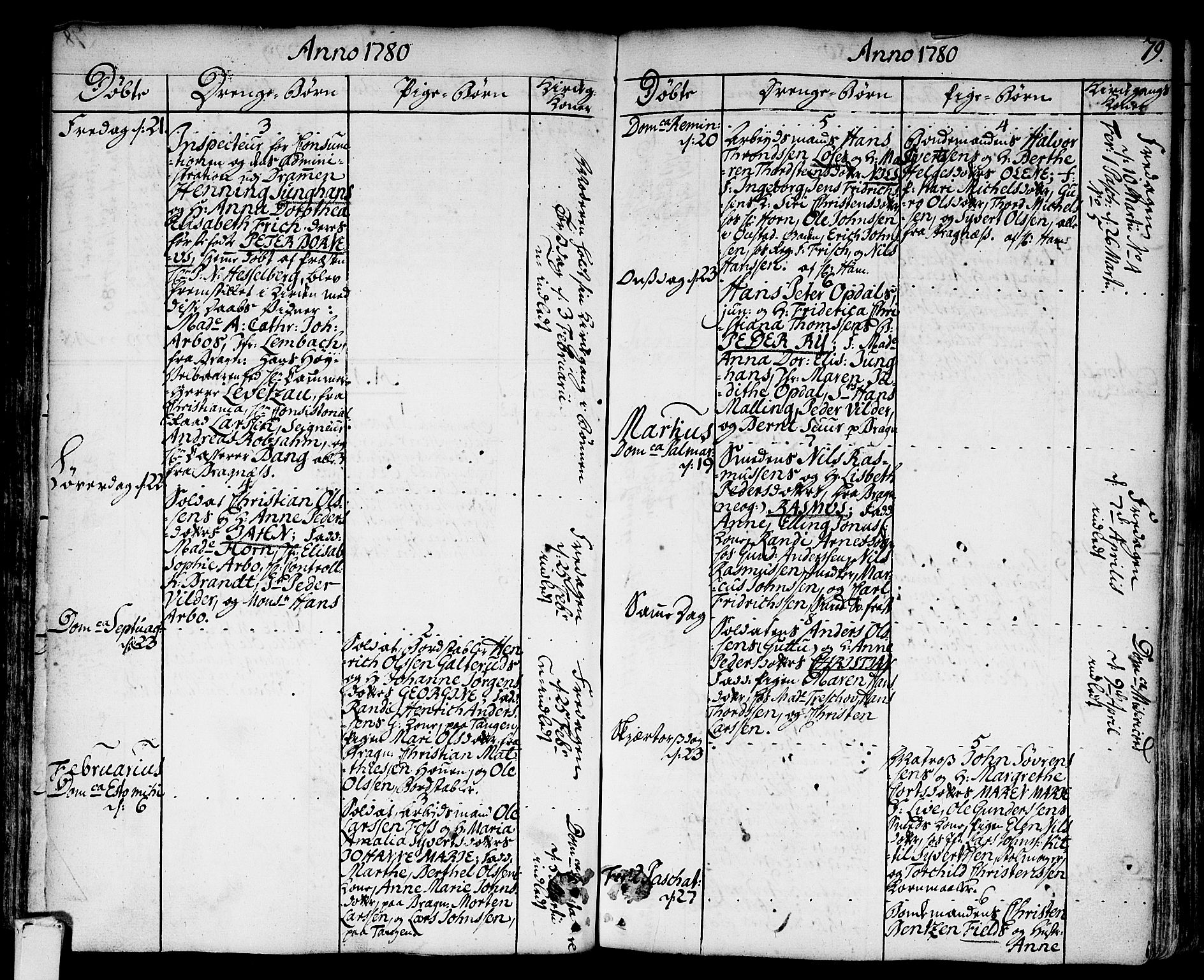 Strømsø kirkebøker, AV/SAKO-A-246/F/Fa/L0009: Parish register (official) no. I 9, 1752-1791, p. 79