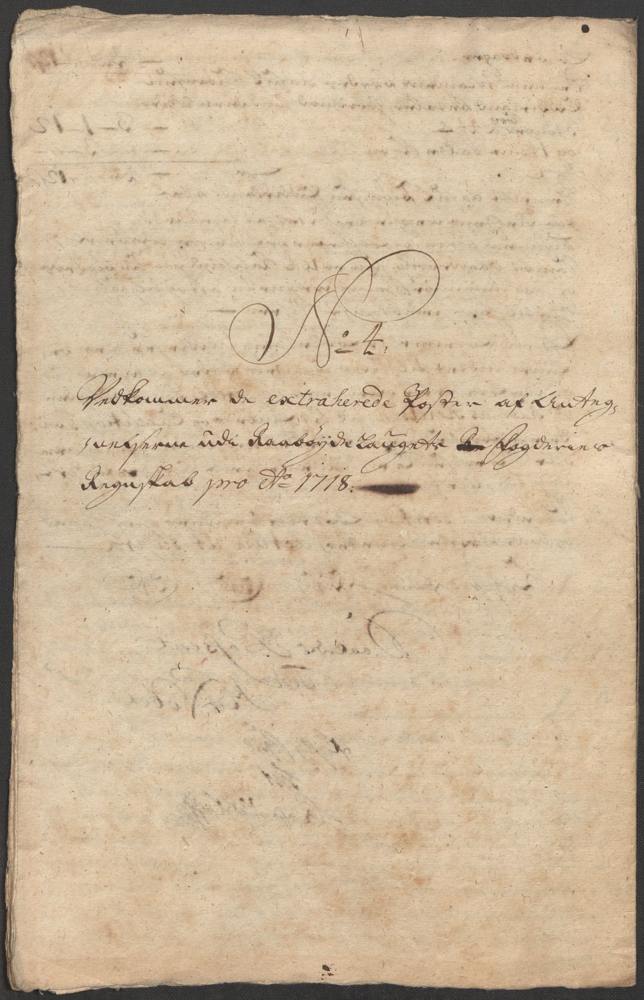 Rentekammeret inntil 1814, Reviderte regnskaper, Fogderegnskap, AV/RA-EA-4092/R40/L2453: Fogderegnskap Råbyggelag, 1718-1719, p. 256