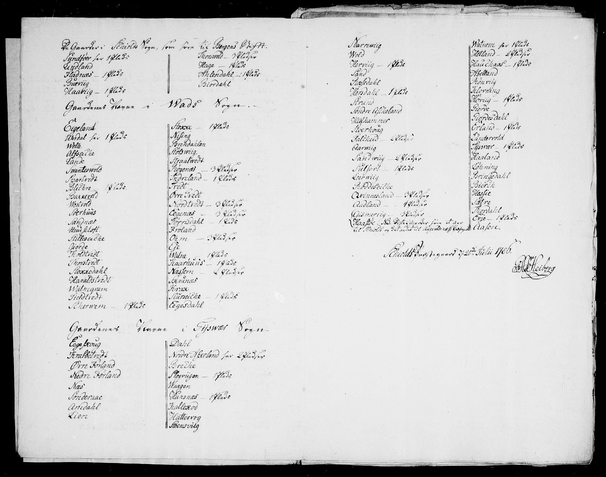 Danske Kanselli, Skapsaker, AV/RA-EA-4061/F/L0125: Skap 16, pakke 69-73, 1782-1794, p. 215