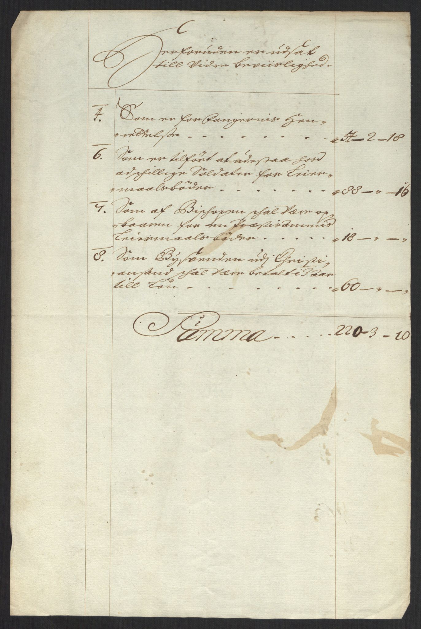 Rentekammeret inntil 1814, Reviderte regnskaper, Byregnskaper, AV/RA-EA-4066/R/Rm/L0284: [M17] Sikt og sakefall, 1658-1680, p. 183