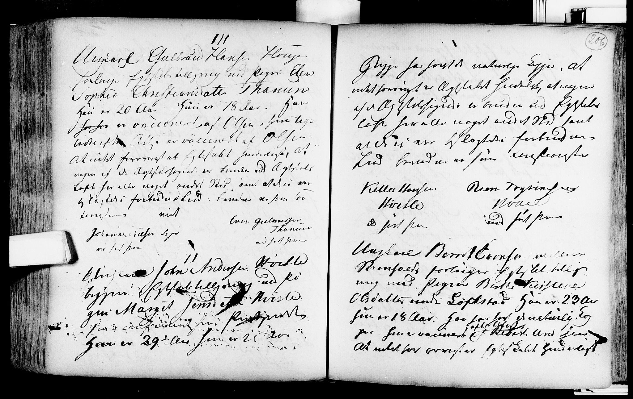 Lardal kirkebøker, AV/SAKO-A-350/F/Fa/L0004: Parish register (official) no. i 4, 1733-1815, p. 206