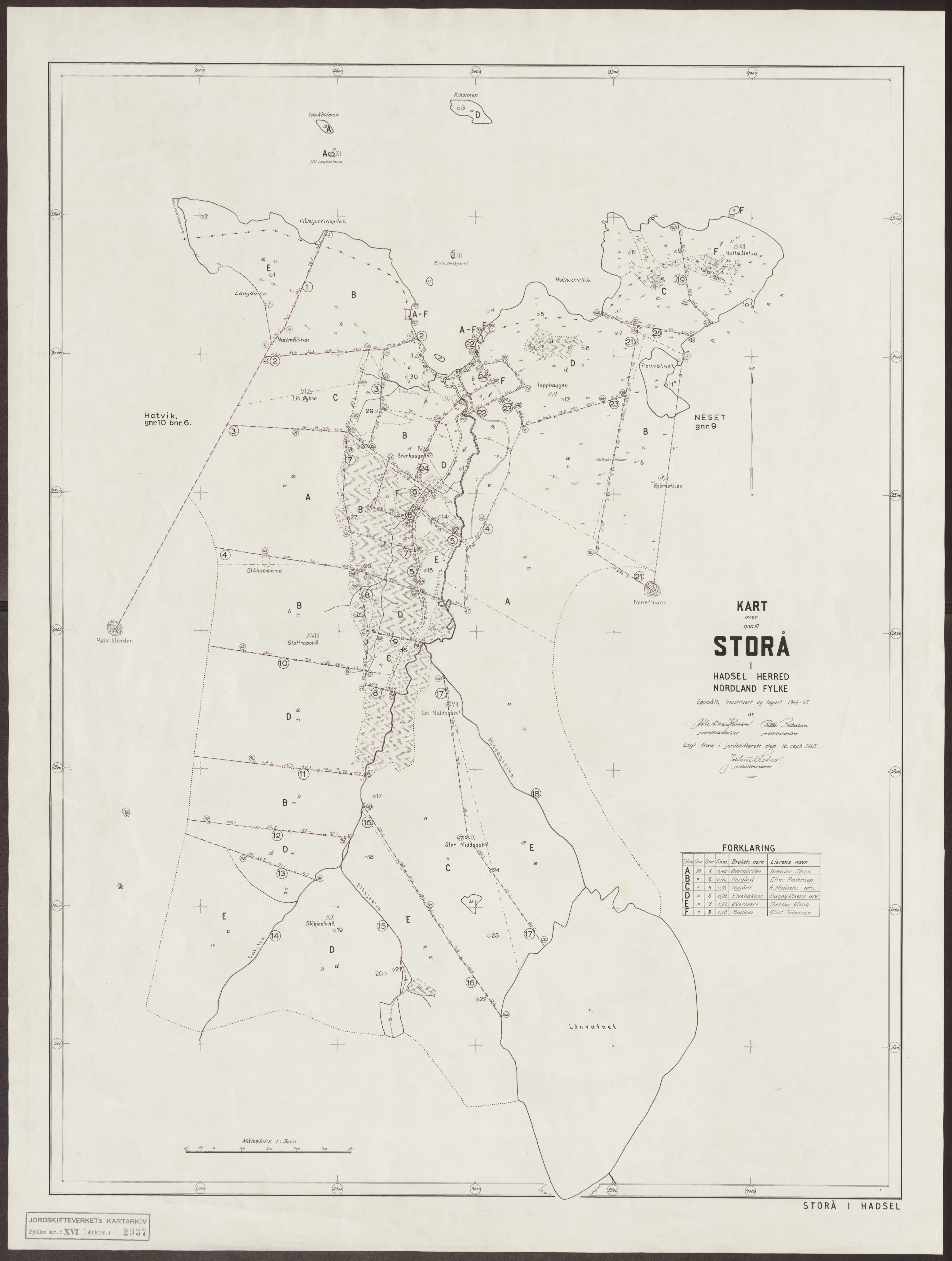 Jordskifteverkets kartarkiv, AV/RA-S-3929/T, 1859-1988, p. 3807