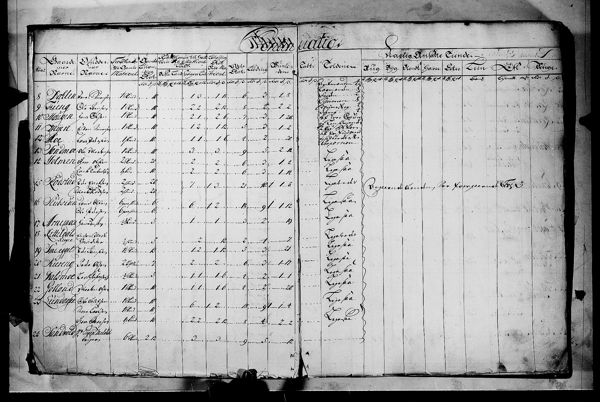 Rentekammeret inntil 1814, Realistisk ordnet avdeling, AV/RA-EA-4070/N/Nb/Nbf/L0102: Solør, Østerdalen og Odal matrikkelprotokoll, 1723, p. 4b-5a