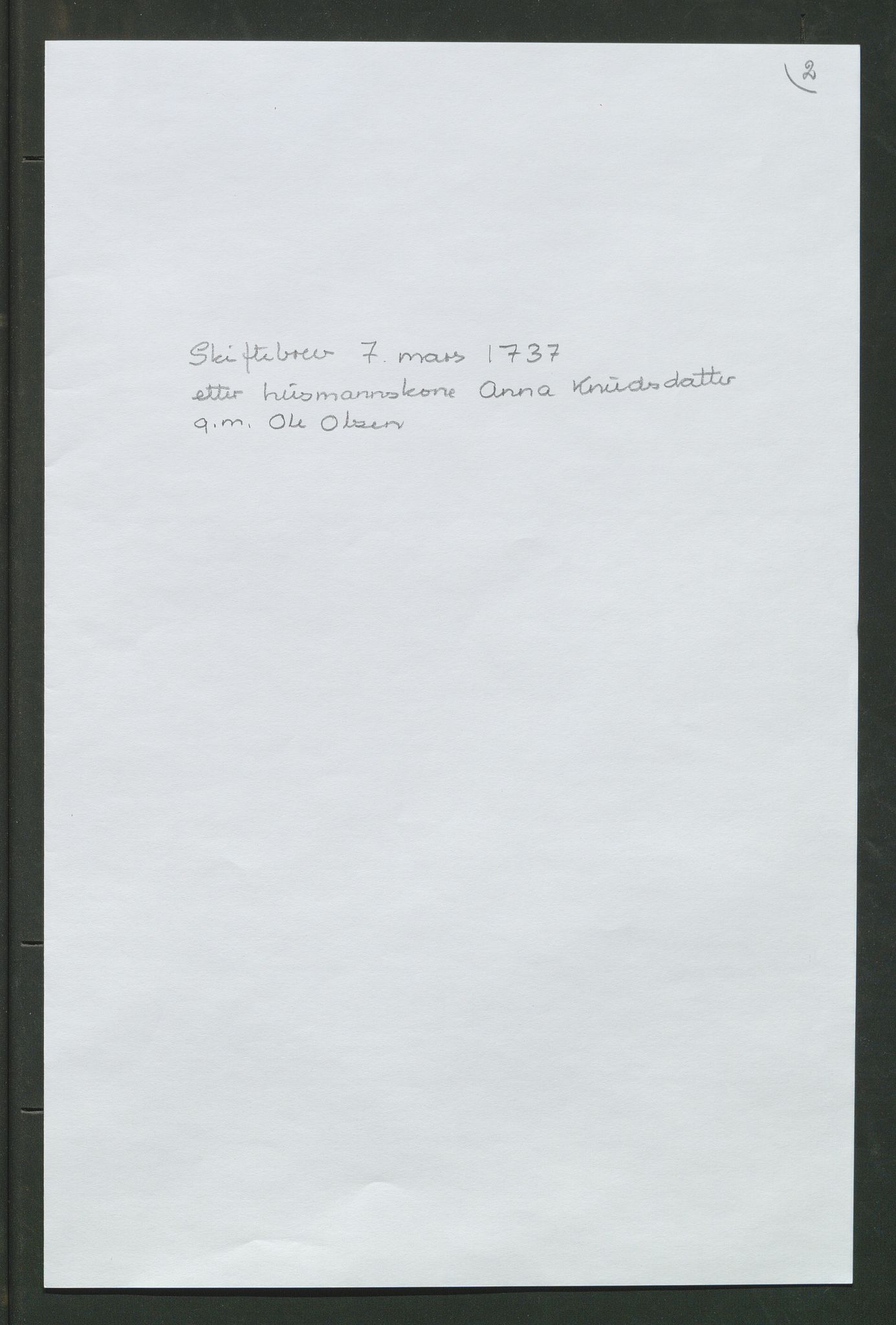 Åker i Vang, Hedmark, og familien Todderud, AV/SAH-ARK-010/H/Ha/L0001: Personlige dokumenter, 1724-1933, p. 107