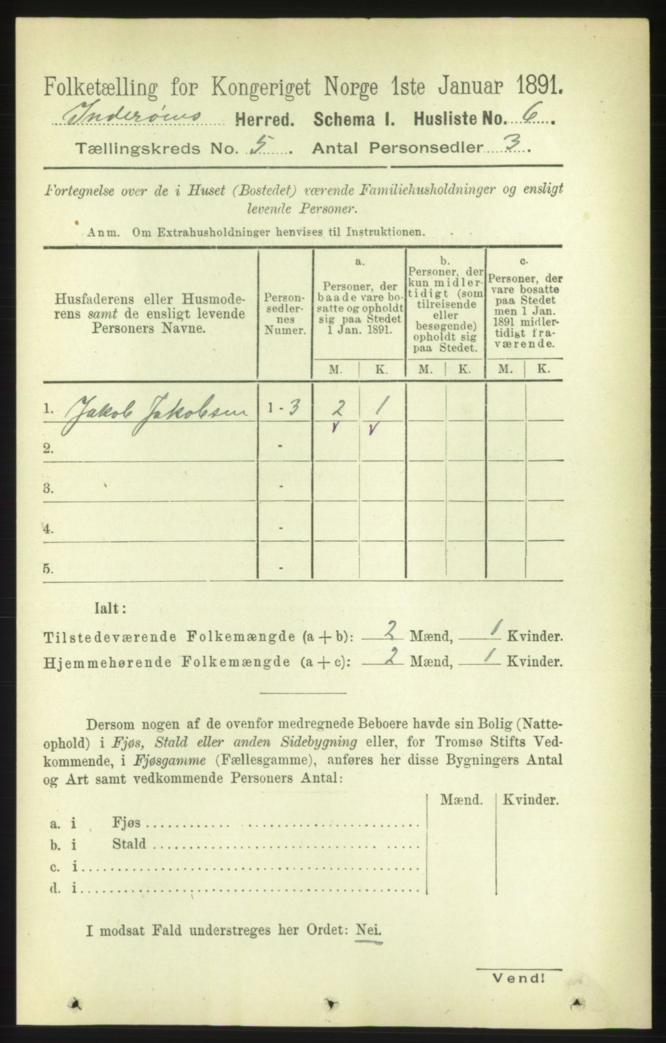 RA, 1891 census for 1729 Inderøy, 1891, p. 2677