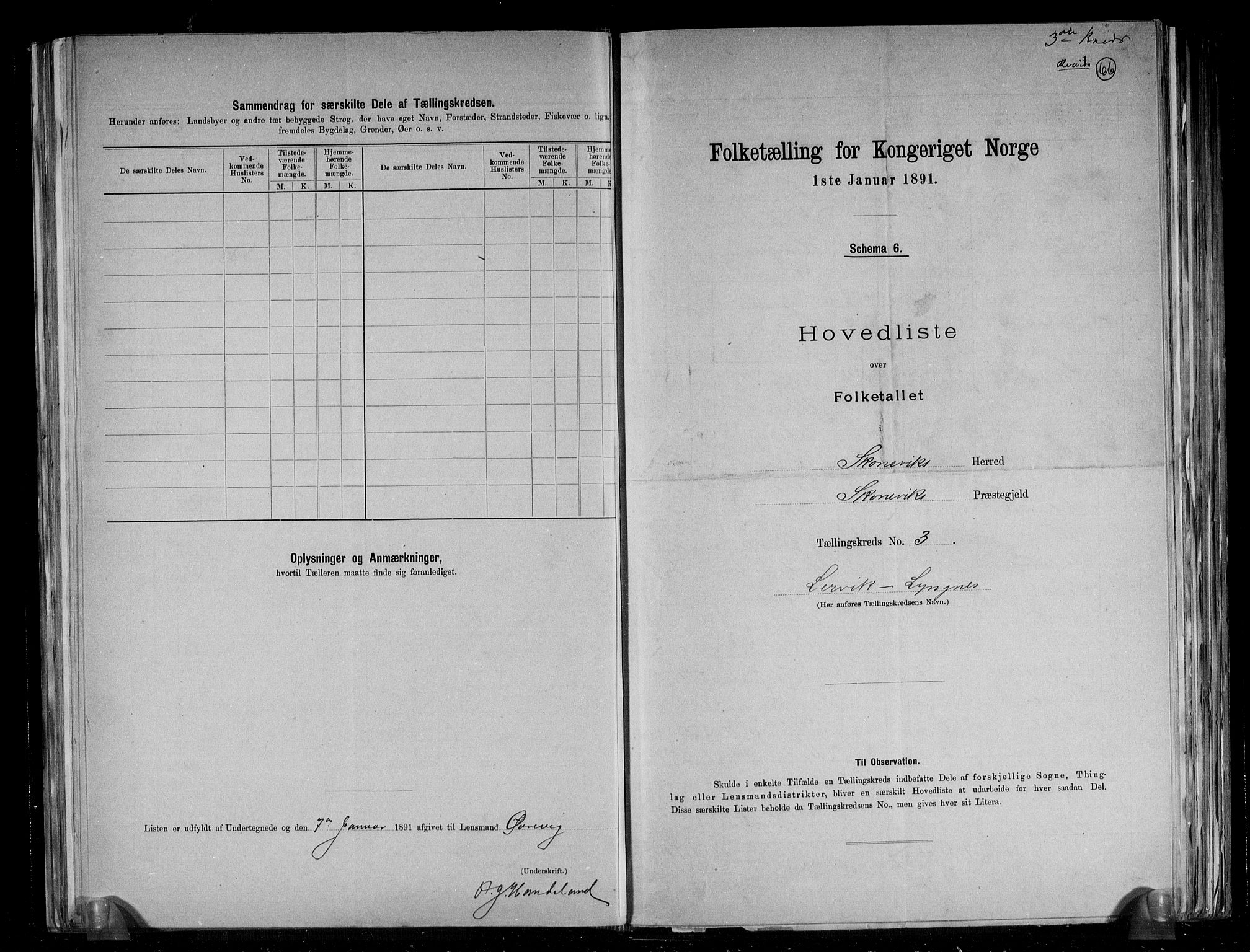 RA, 1891 census for 1212 Skånevik, 1891, p. 8