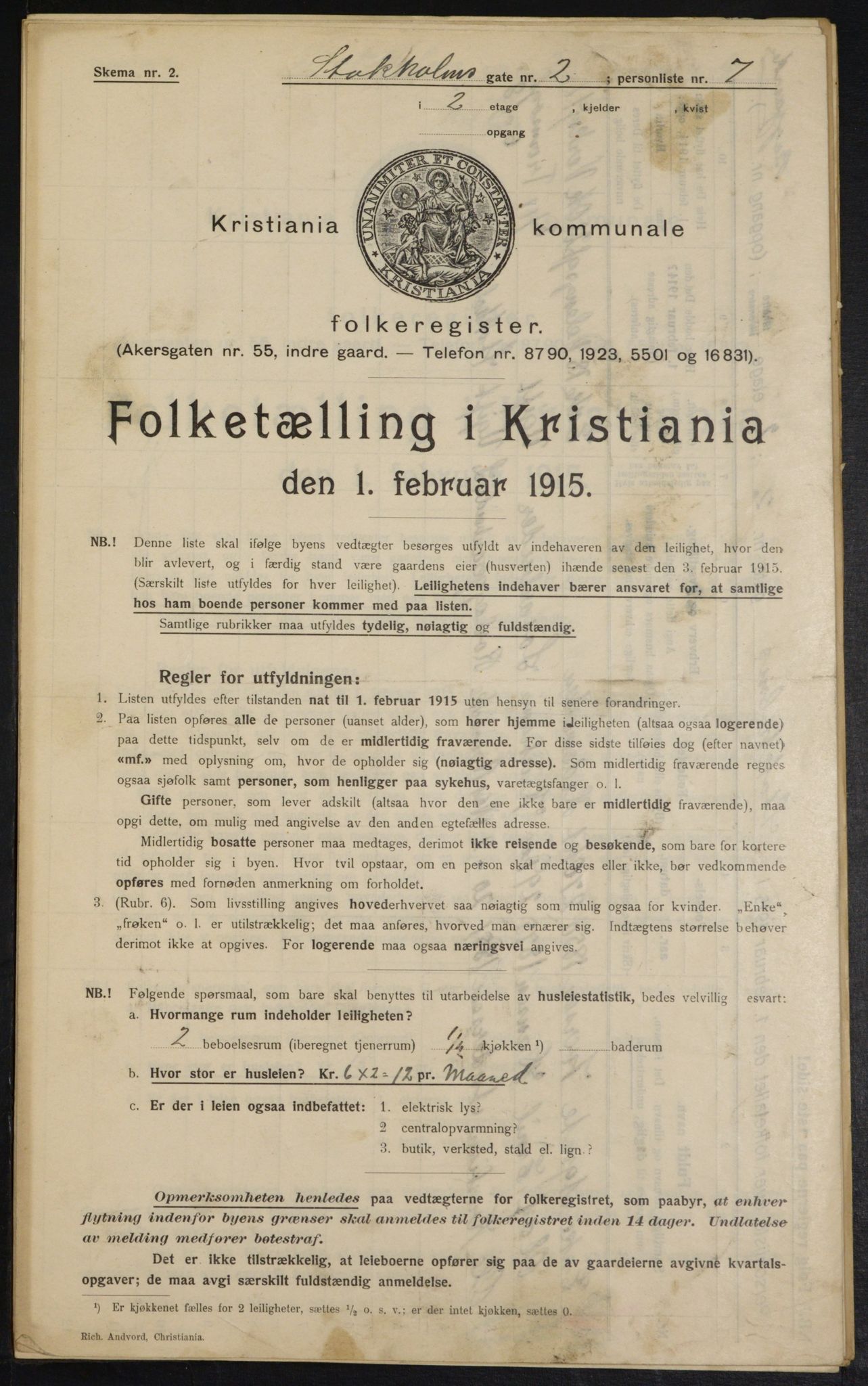 OBA, Municipal Census 1915 for Kristiania, 1915, p. 102472