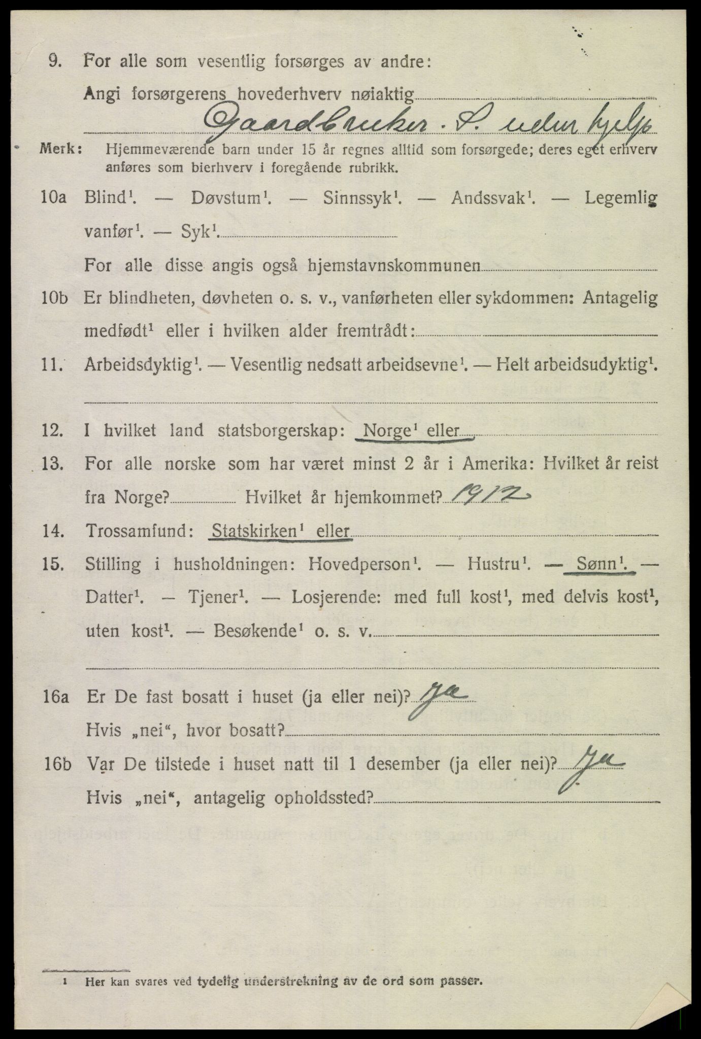 SAK, 1920 census for Finsland, 1920, p. 703