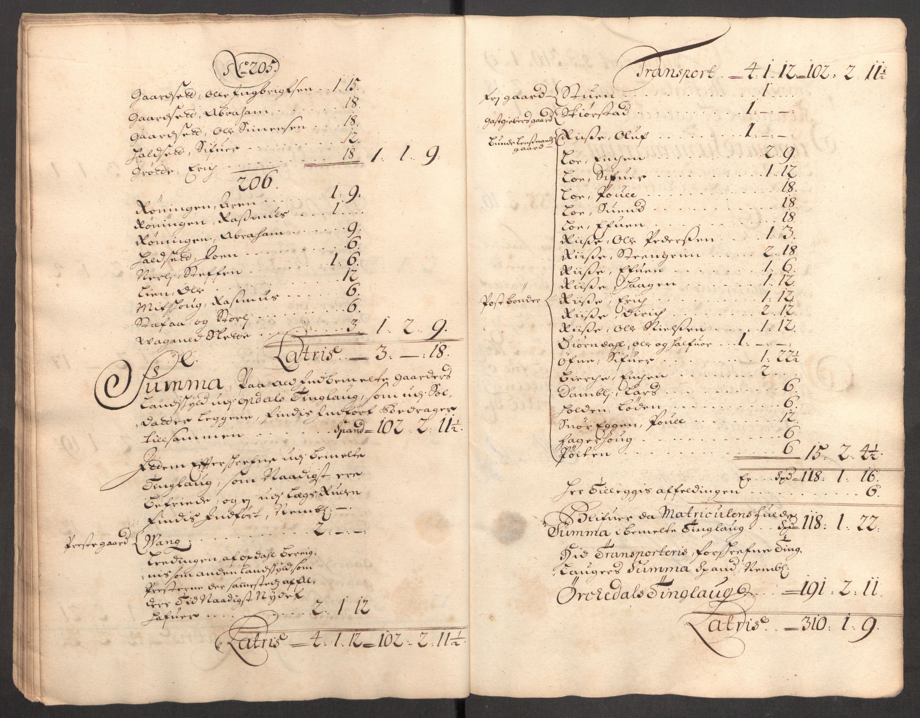 Rentekammeret inntil 1814, Reviderte regnskaper, Fogderegnskap, RA/EA-4092/R60/L3946: Fogderegnskap Orkdal og Gauldal, 1696, p. 109