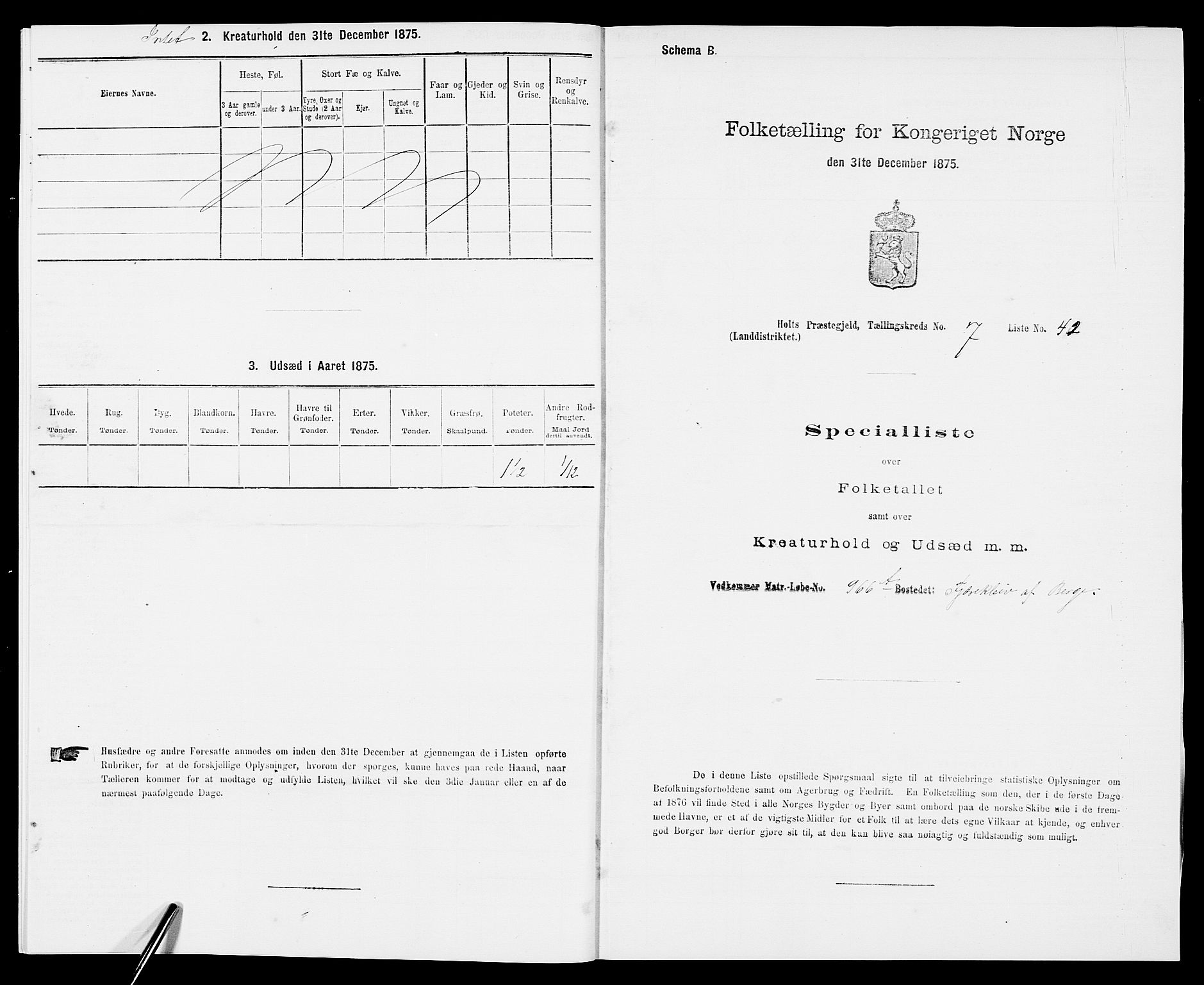 SAK, 1875 census for 0914L Holt/Holt, 1875, p. 859