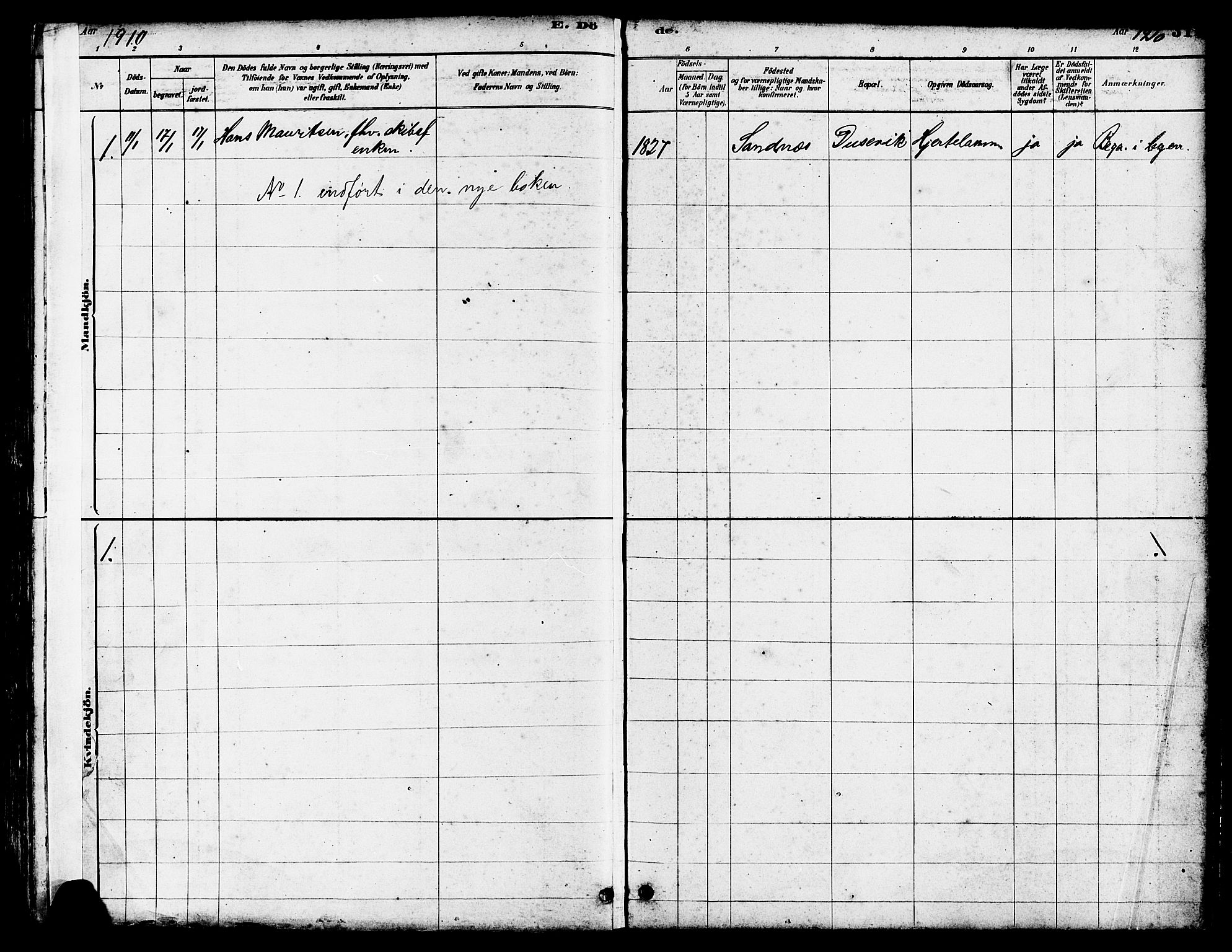 Hetland sokneprestkontor, SAST/A-101826/30/30BB/L0005: Parish register (copy) no. B 5, 1878-1910, p. 312