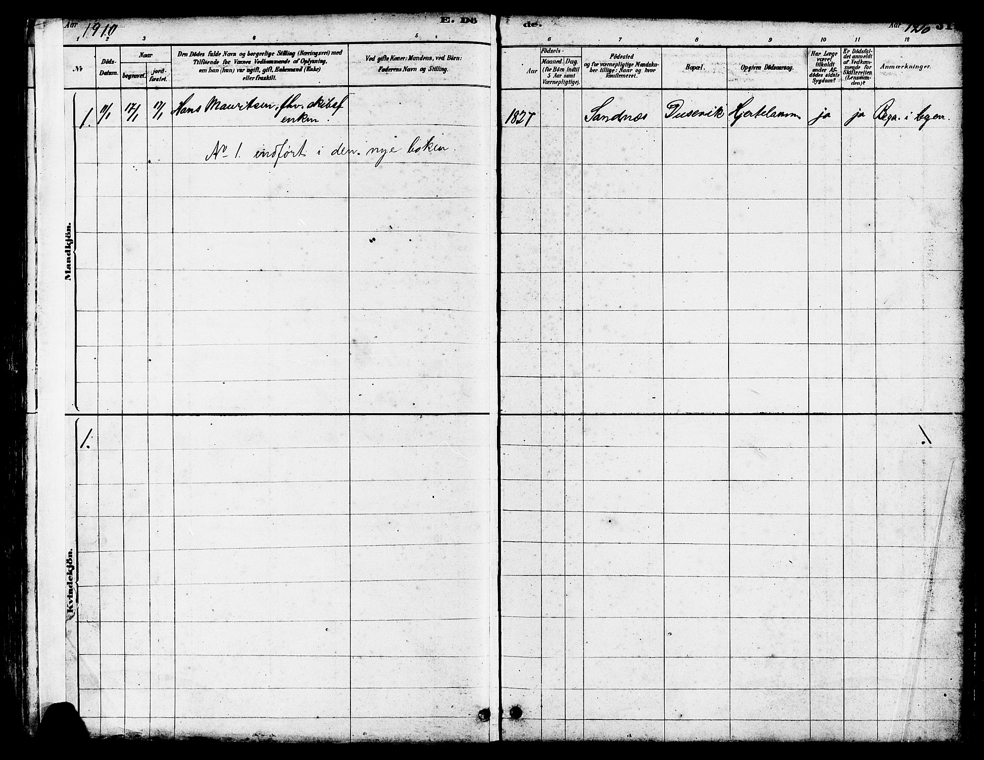 Hetland sokneprestkontor, AV/SAST-A-101826/30/30BB/L0005: Parish register (copy) no. B 5, 1878-1910, p. 312