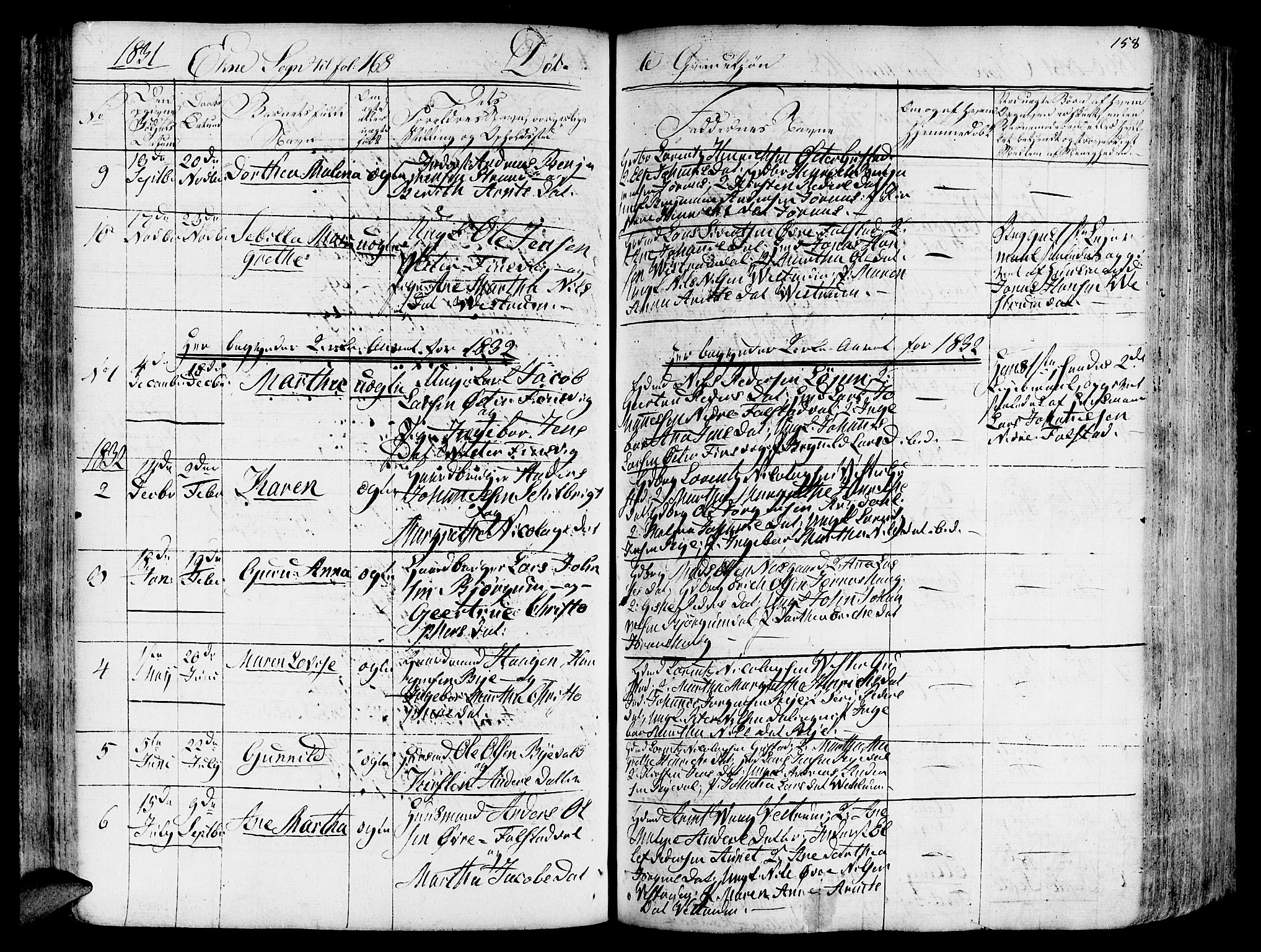 Ministerialprotokoller, klokkerbøker og fødselsregistre - Nord-Trøndelag, AV/SAT-A-1458/717/L0152: Parish register (official) no. 717A05 /2, 1828-1836, p. 158