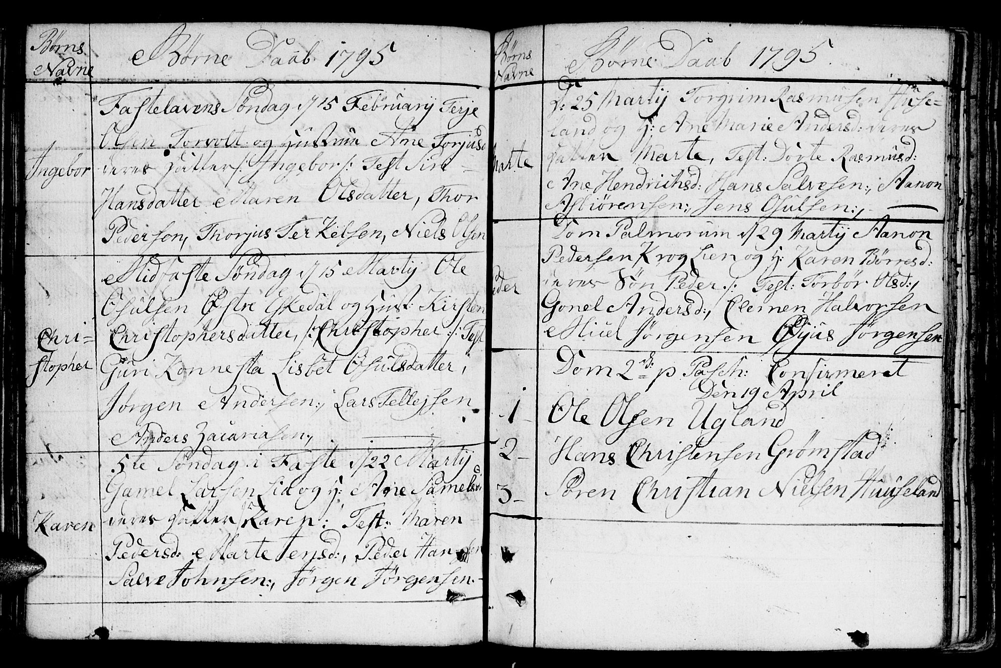Fjære sokneprestkontor, AV/SAK-1111-0011/F/Fb/L0005: Parish register (copy) no. B 5, 1785-1803, p. 136