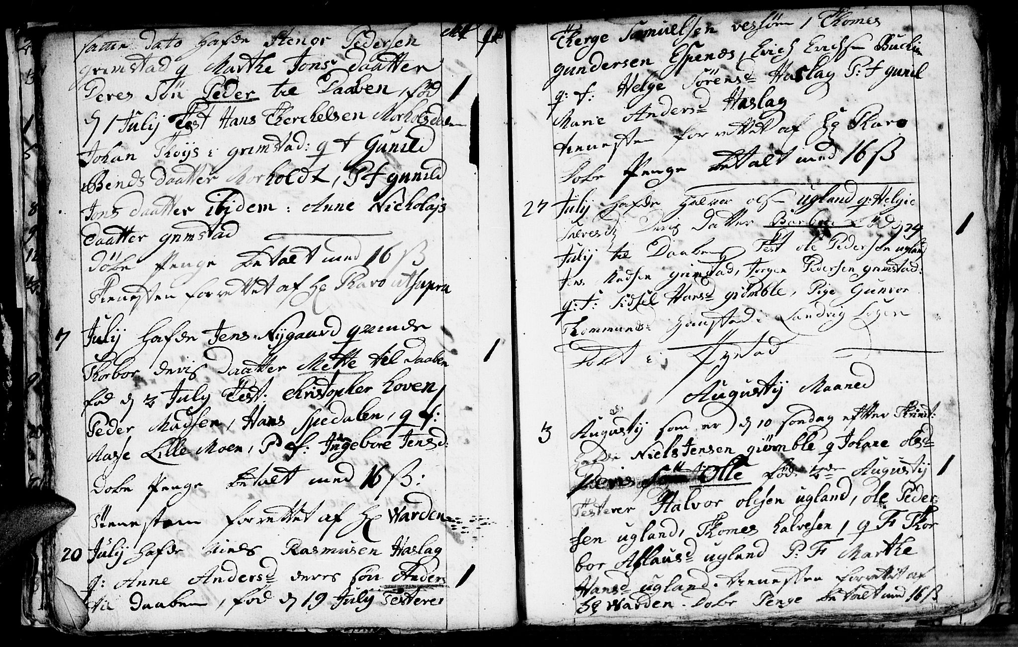 Fjære sokneprestkontor, AV/SAK-1111-0011/F/Fb/L0004: Parish register (copy) no. B 4, 1766-1785, p. 25b-26a