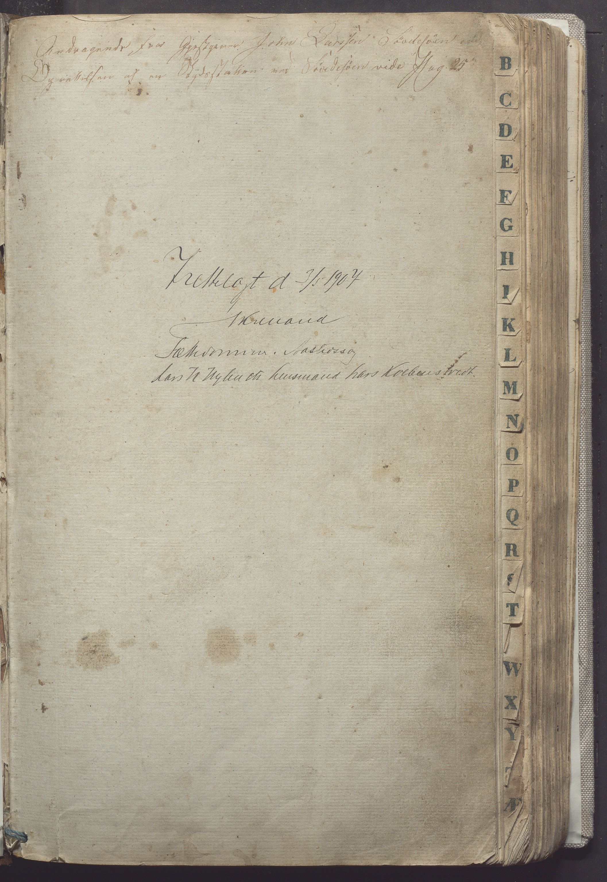 Suldal kommune - Formannskapet/Rådmannen, IKAR/K-101908/A/Aa/L0001: Møtebok, 1837-1876, p. 1a