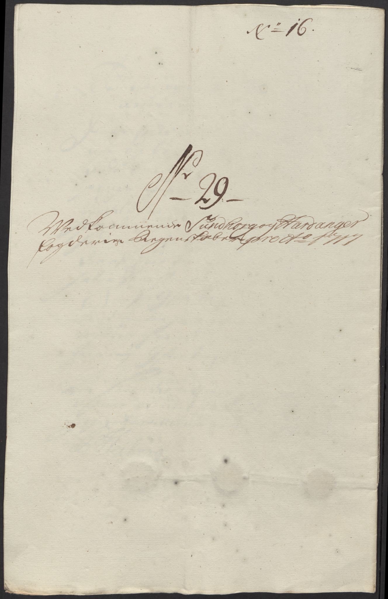 Rentekammeret inntil 1814, Reviderte regnskaper, Fogderegnskap, AV/RA-EA-4092/R48/L2994: Fogderegnskap Sunnhordland og Hardanger, 1717, p. 152