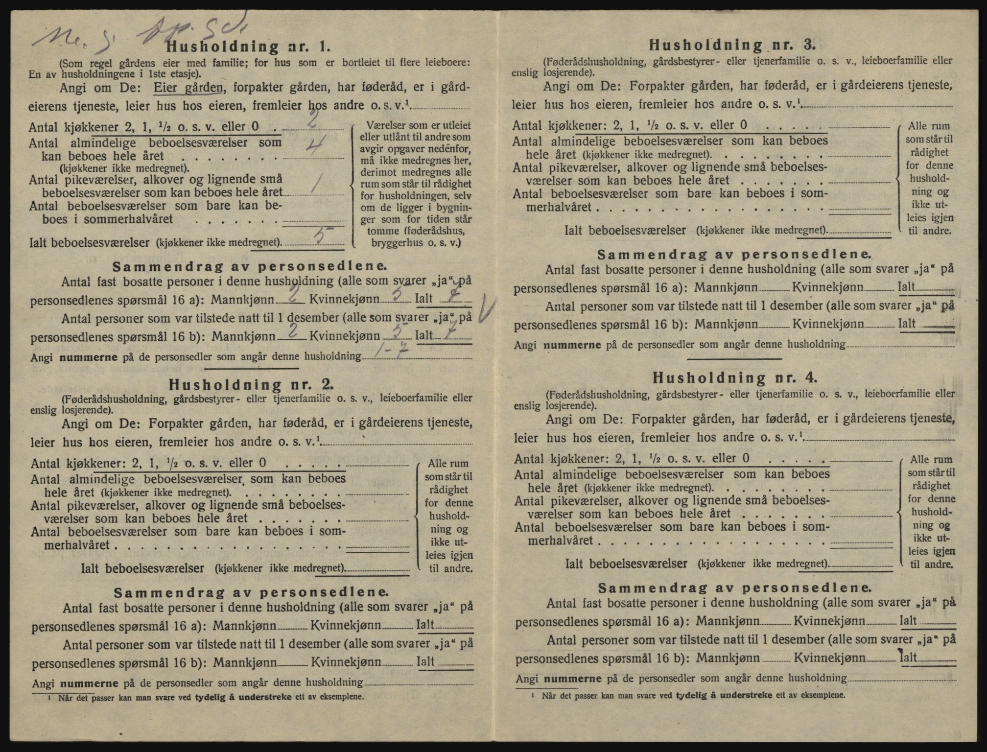 SAO, 1920 census for Glemmen, 1920, p. 1900