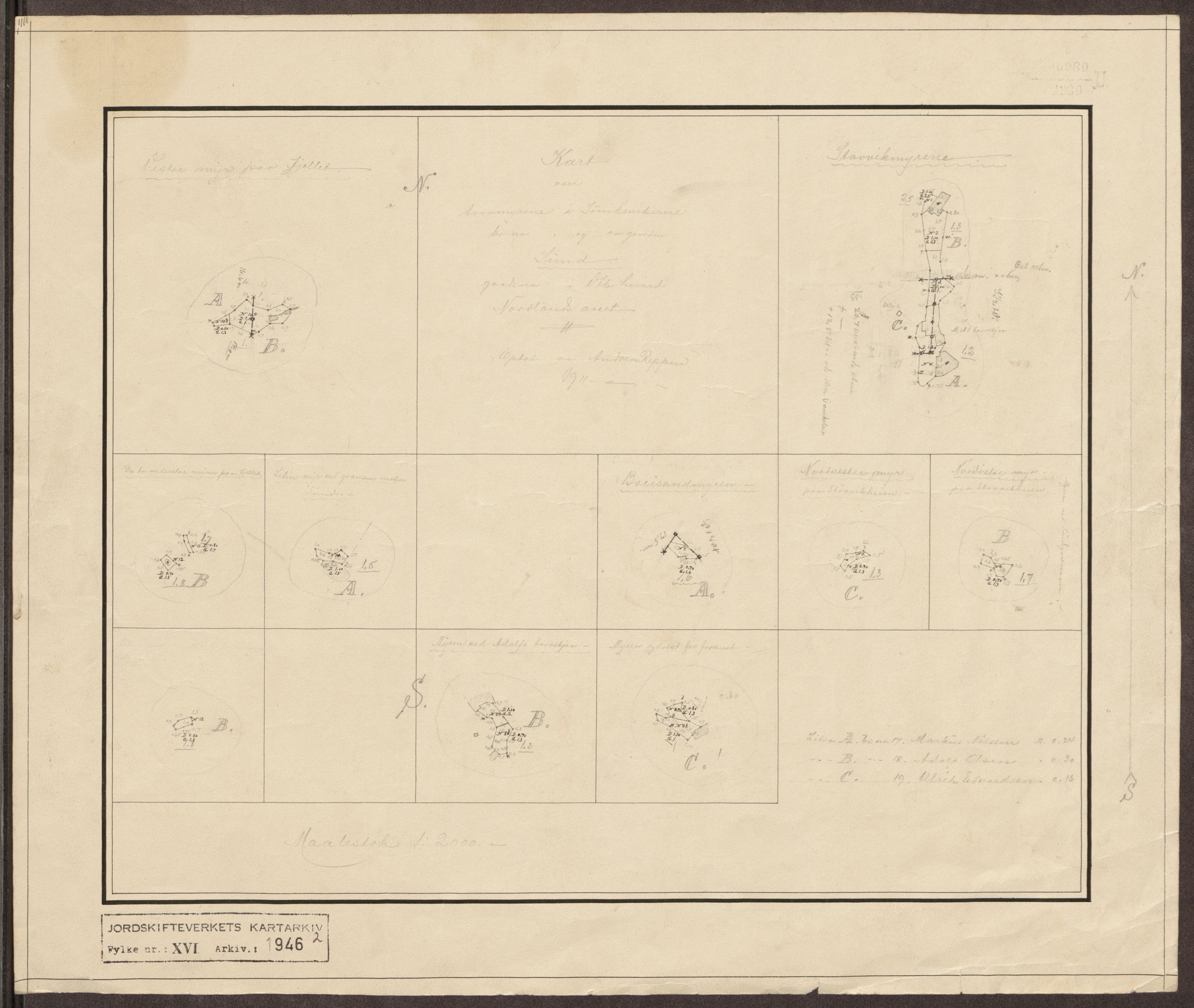 Jordskifteverkets kartarkiv, AV/RA-S-3929/T, 1859-1988, p. 2353